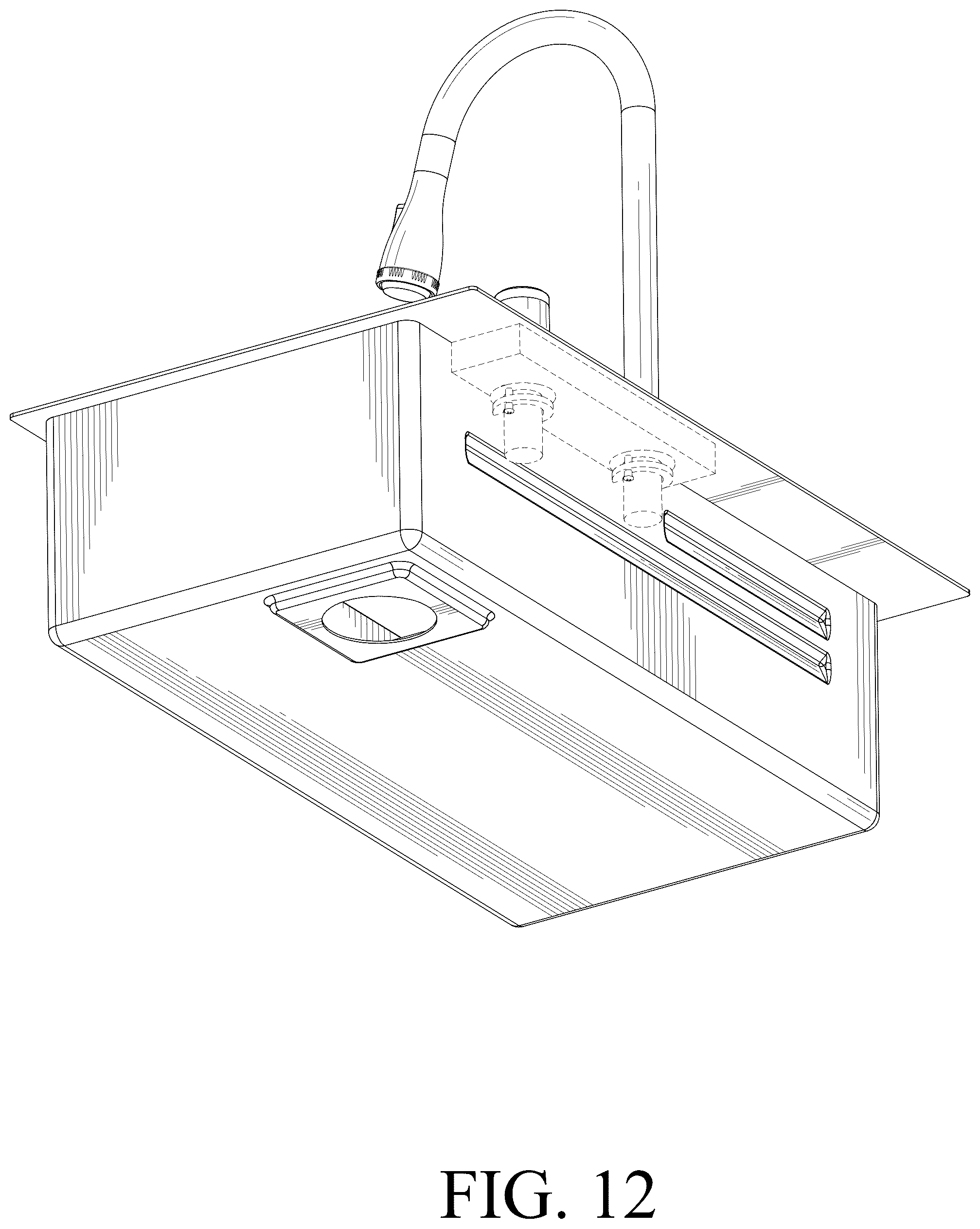 Patent USD1045035 Figure 12 – Wash sink