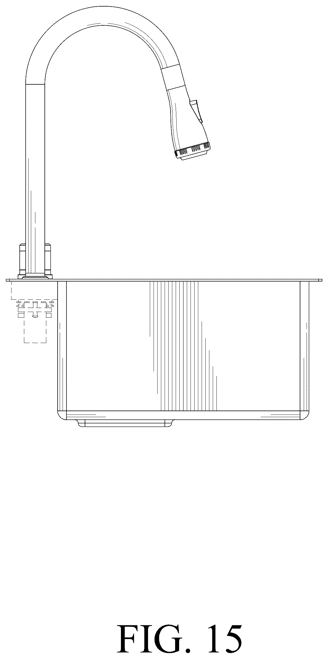 Patent USD1045035 Figure 15 – Wash sink