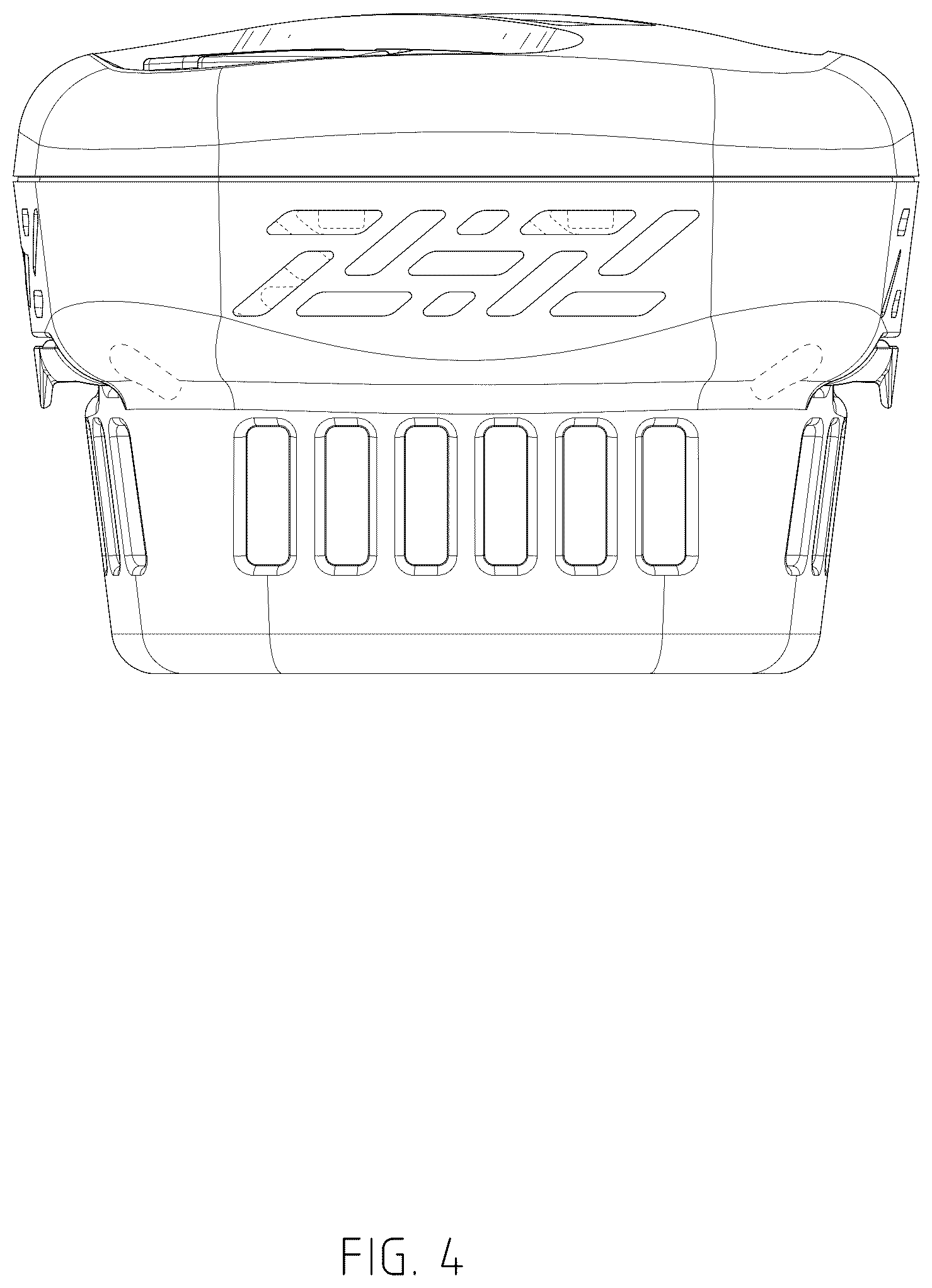 Patent USD1045037 Figure 4 – Portable cooler and heater