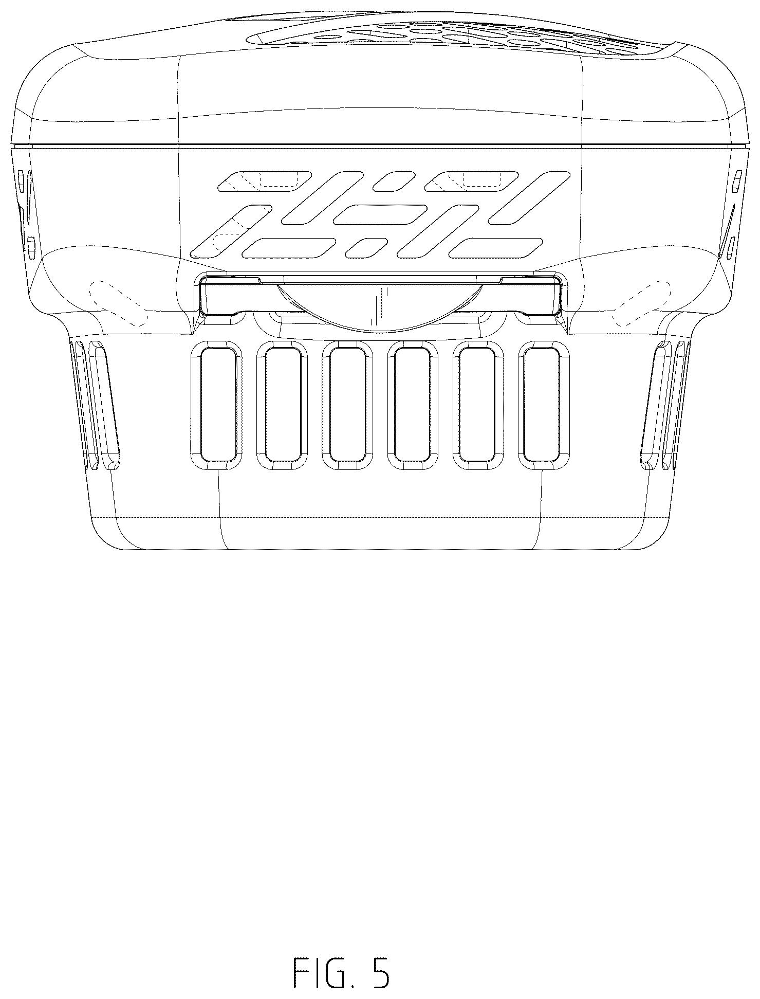 Patent USD1045037 Figure 5 – Portable cooler and heater