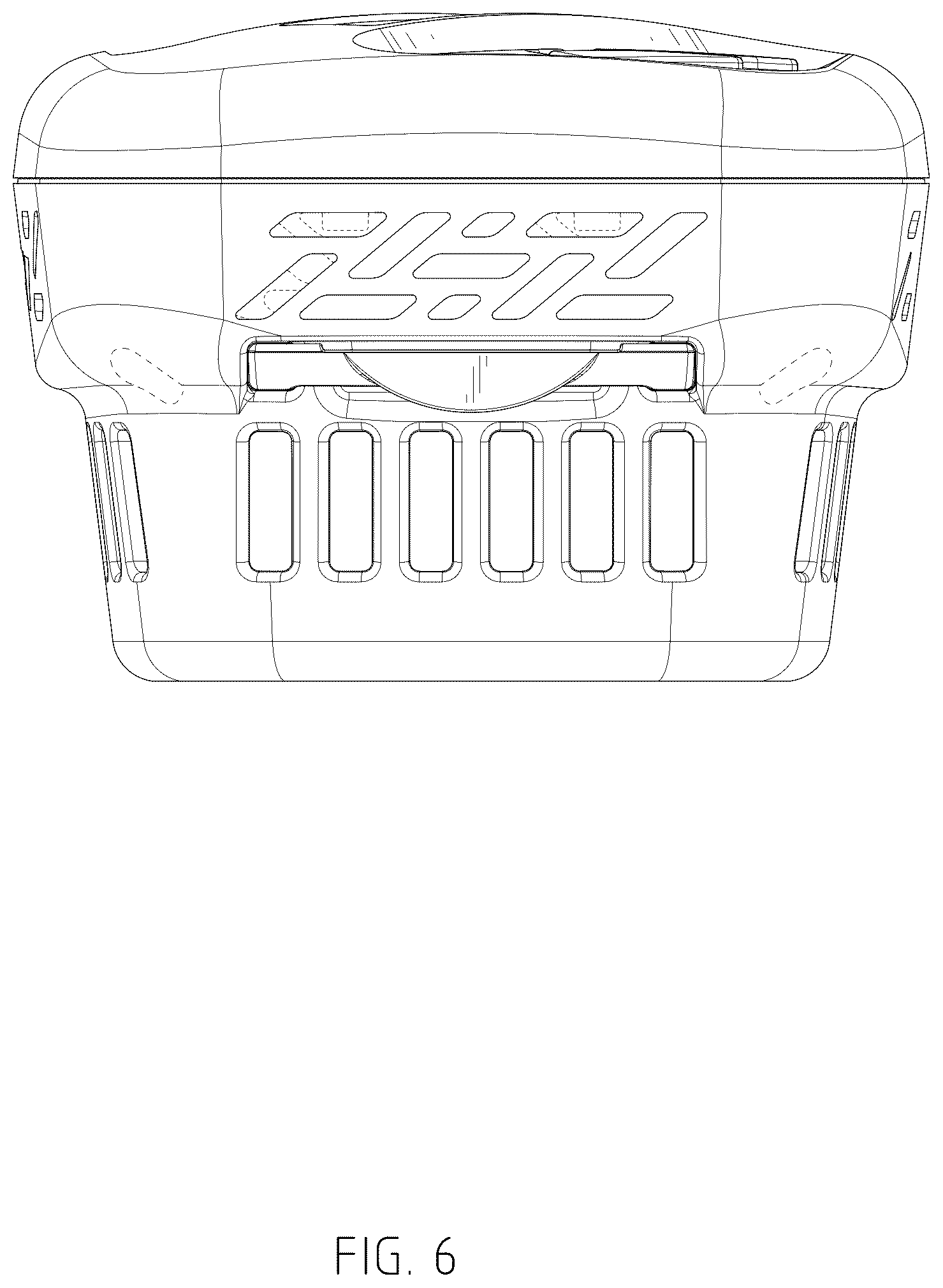 Patent USD1045037 Figure 6 – Portable cooler and heater
