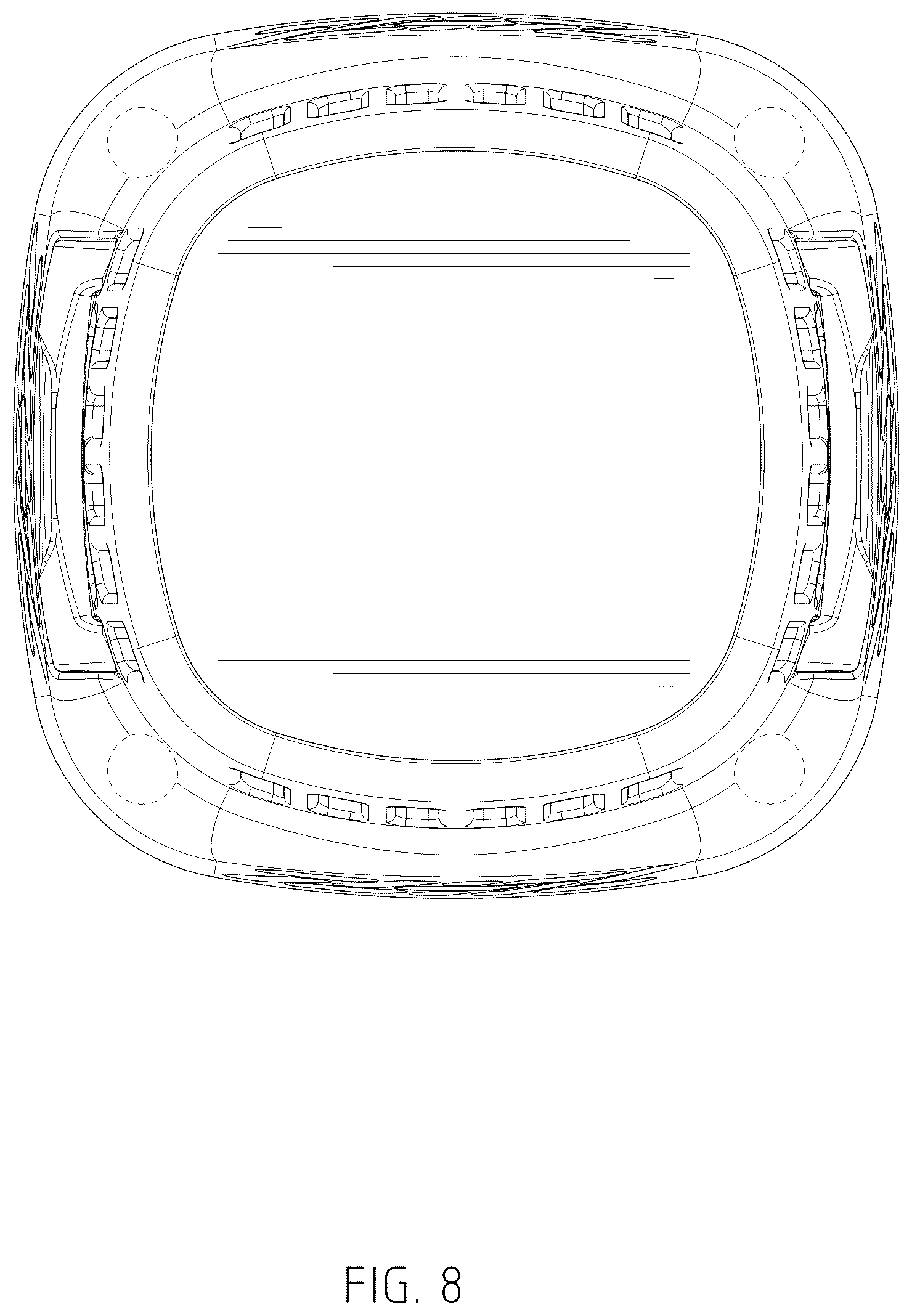 Patent USD1045037 Figure 8 – Portable cooler and heater