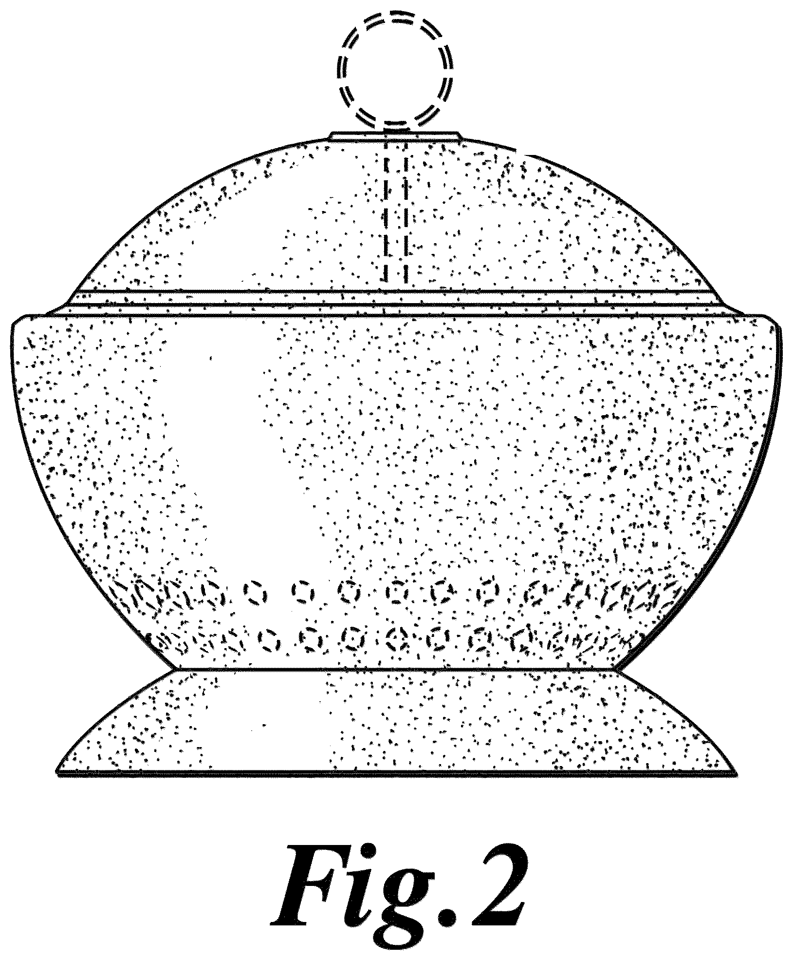 Patent USD1045038 Figure 2 – Fire pit