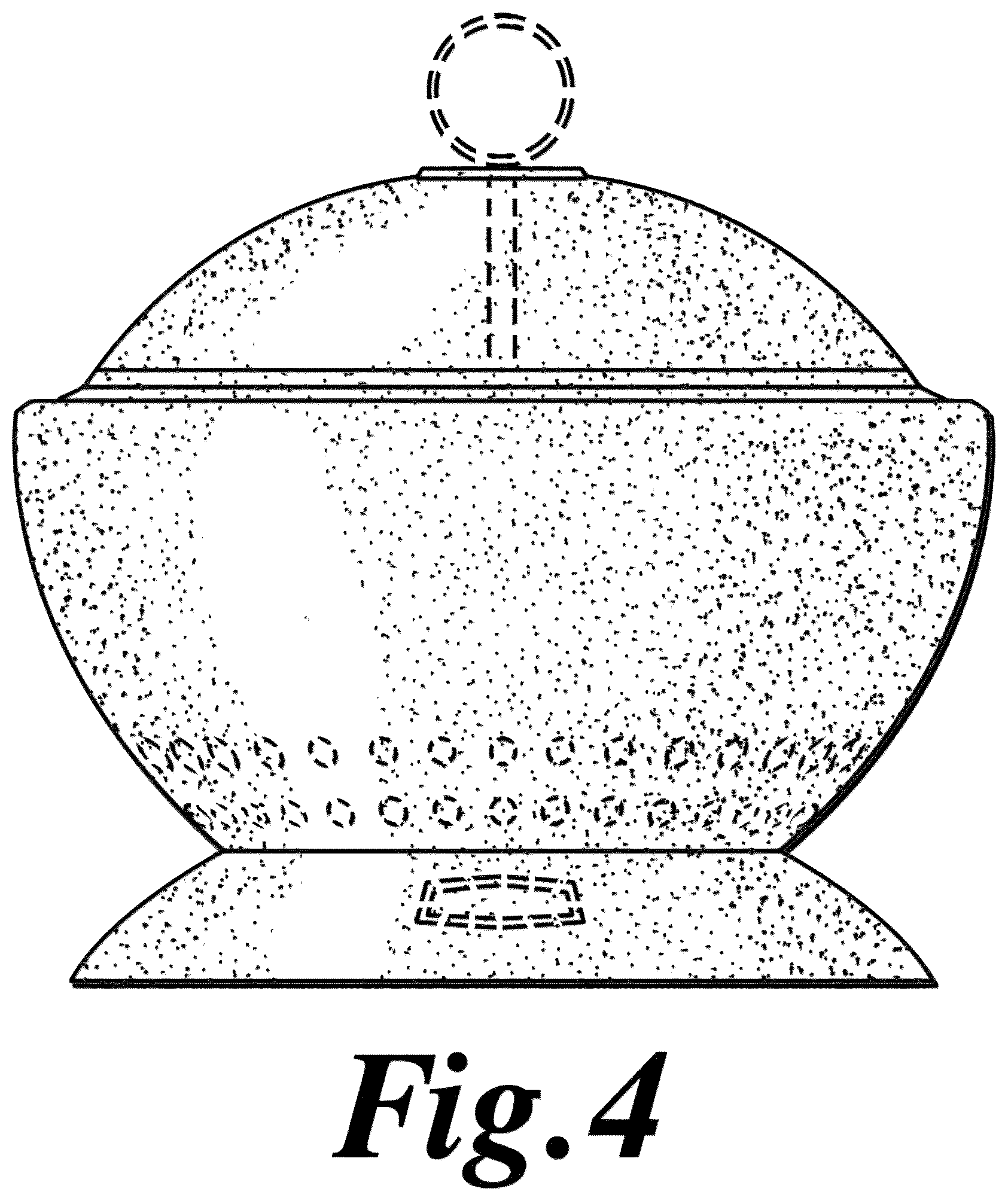 Patent USD1045038 Figure 4 – Fire pit