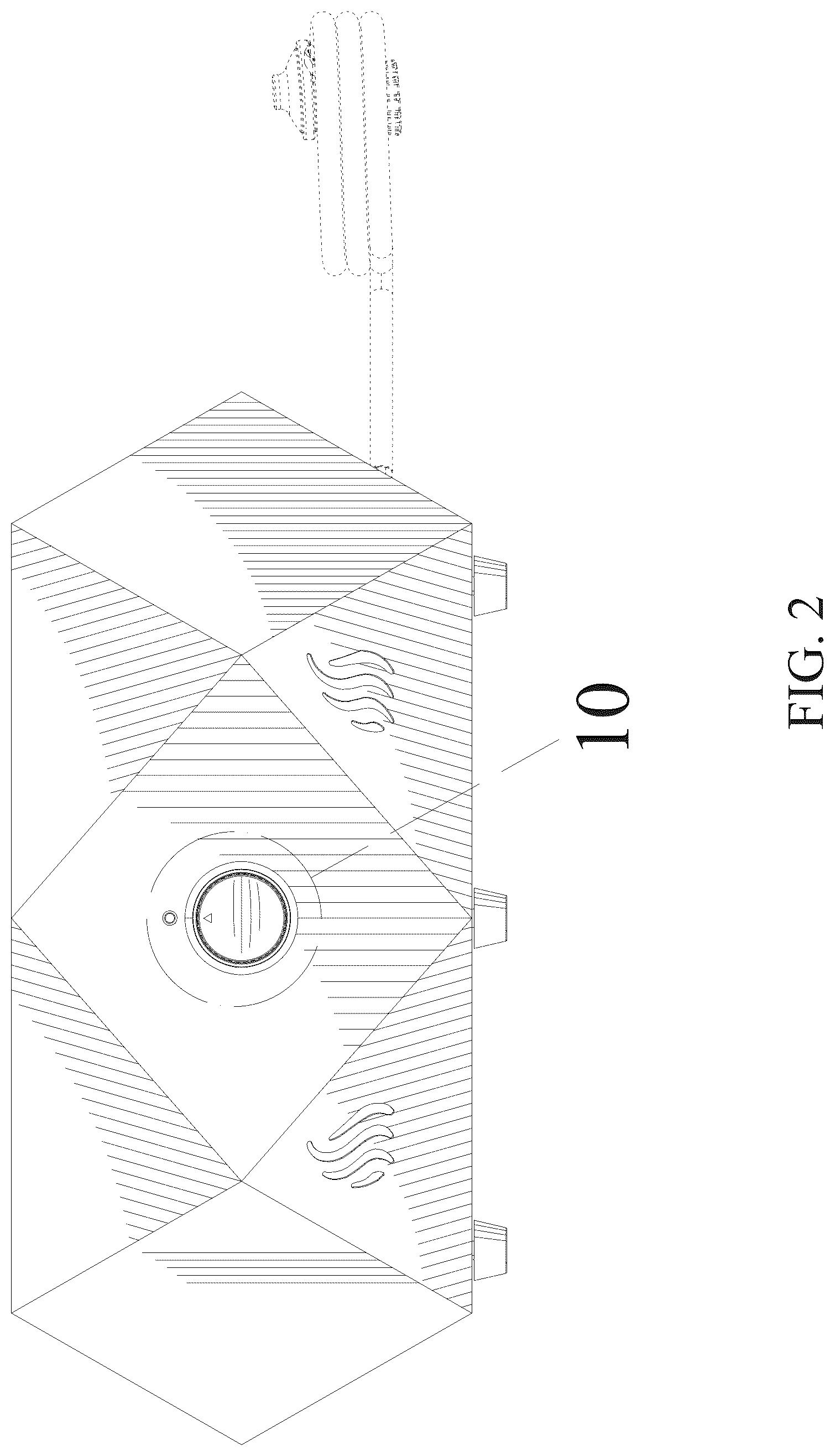 Patent USD1045040 Figure 2 – Furnace