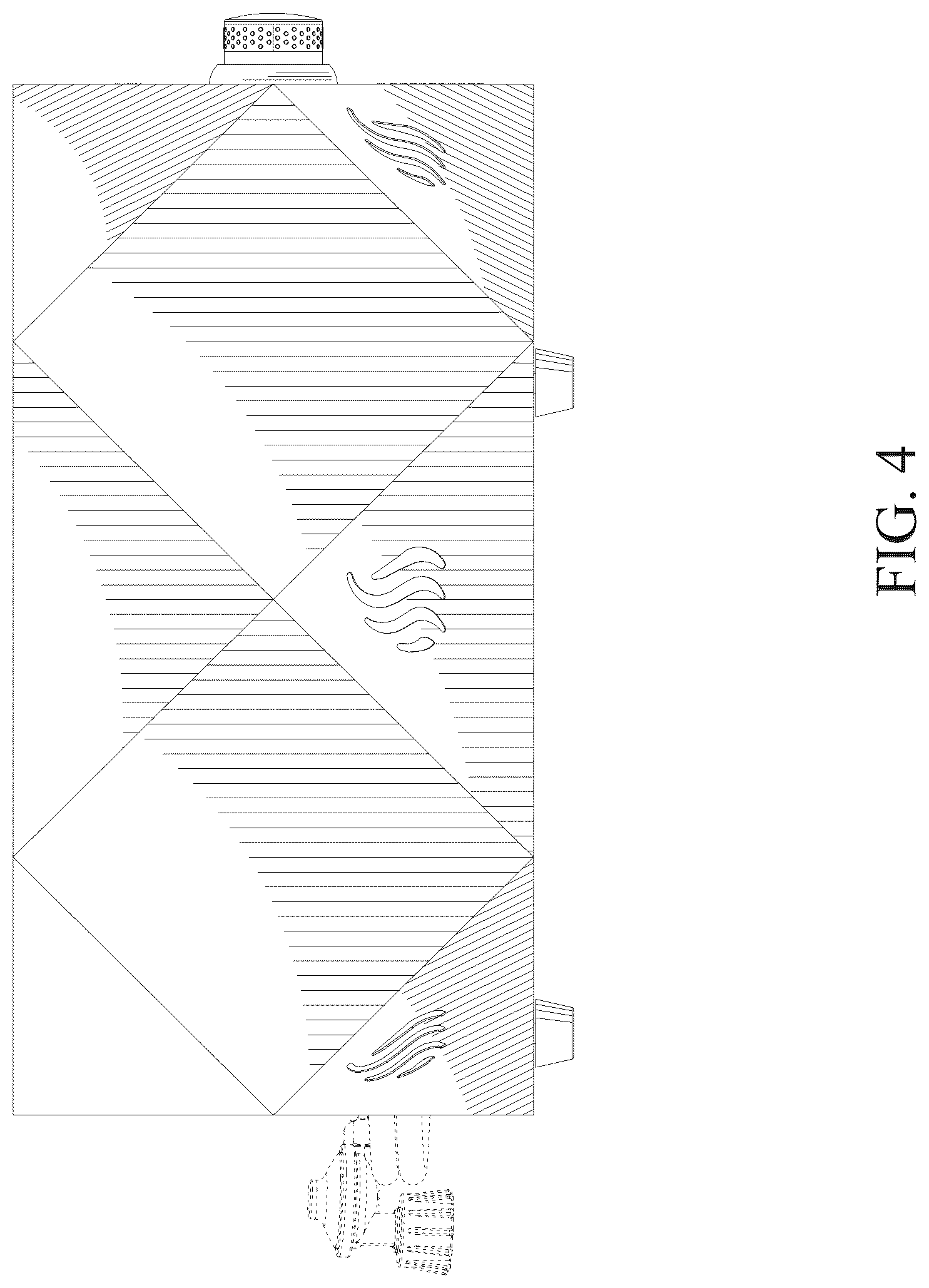 Patent USD1045040 Figure 4 – Furnace