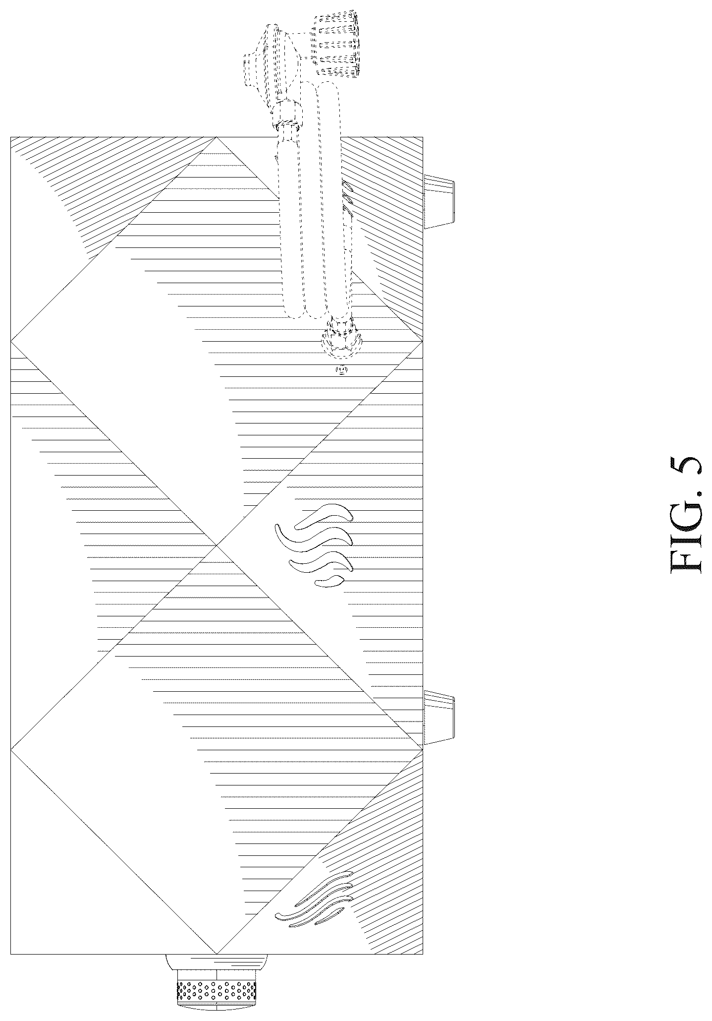 Patent USD1045040 Figure 5 – Furnace