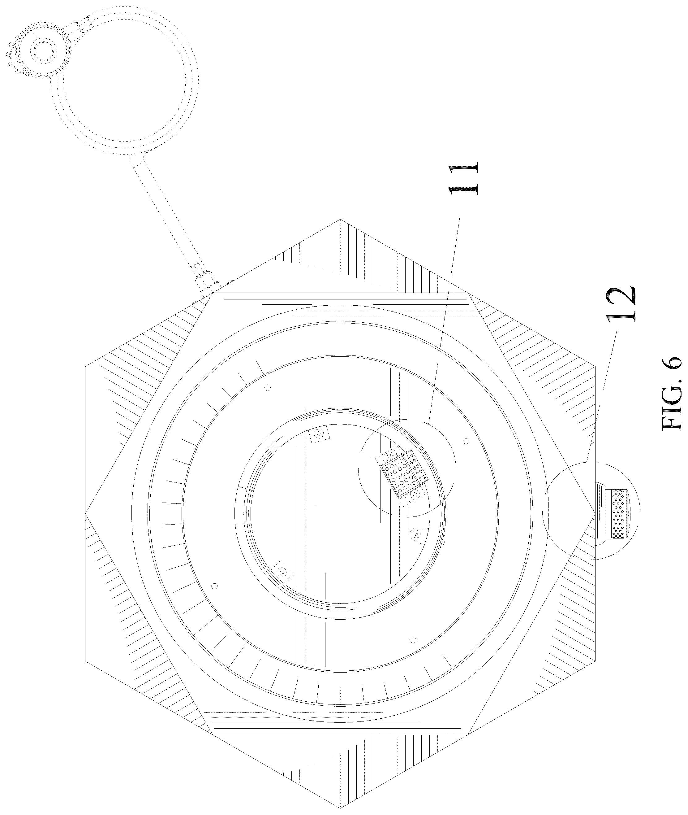 Patent USD1045040 Figure 6 – Furnace