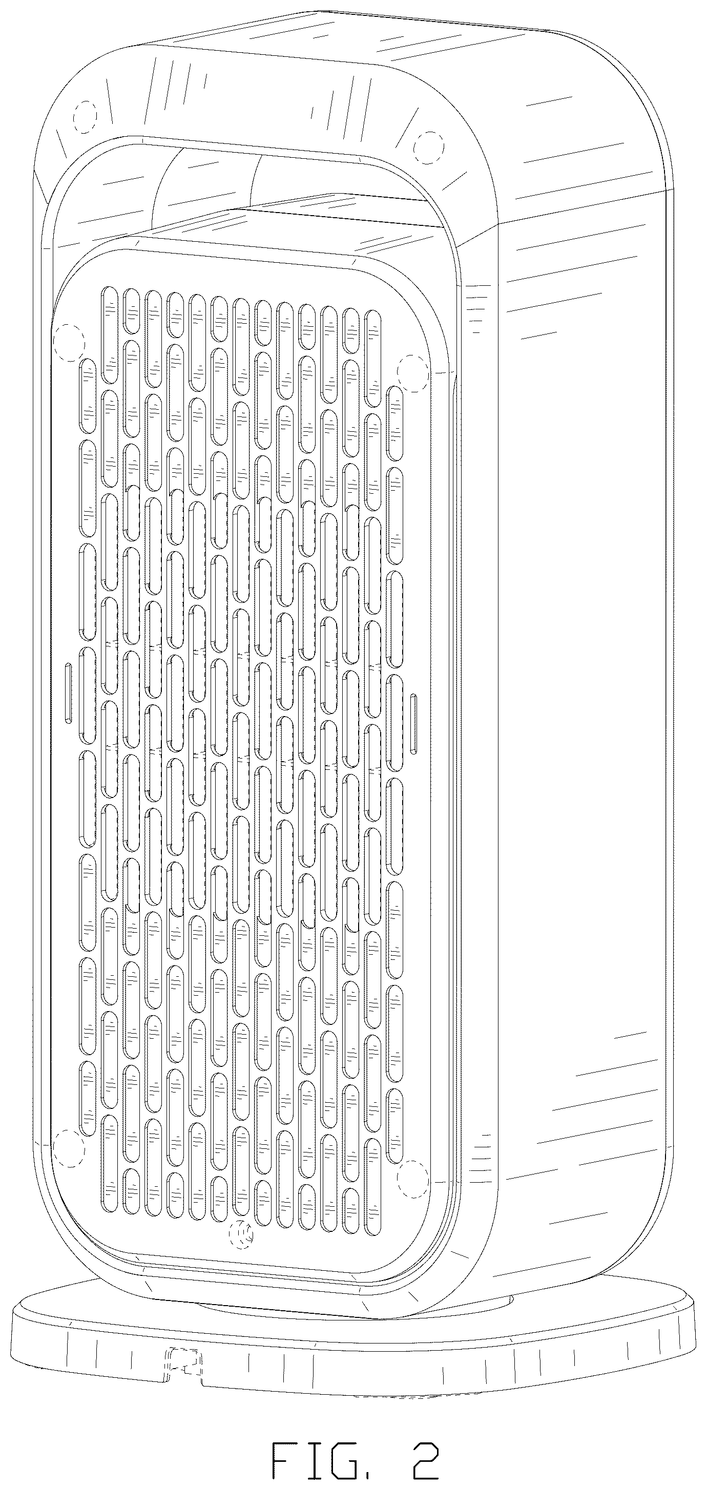 Patent USD1045041 Figure 2 – Space heater