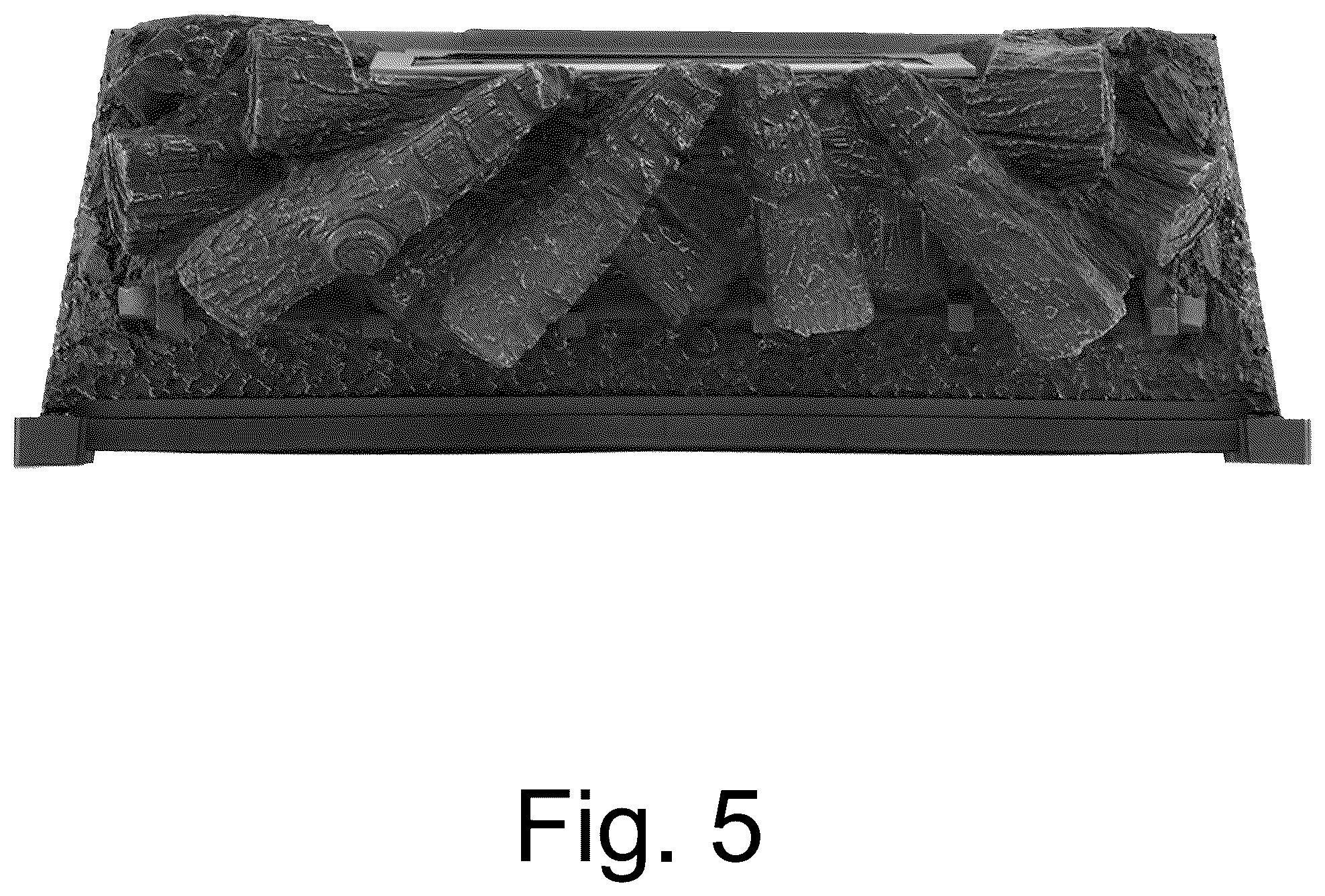 Patent USD1045042 Figure 5 – Electric fireplace
