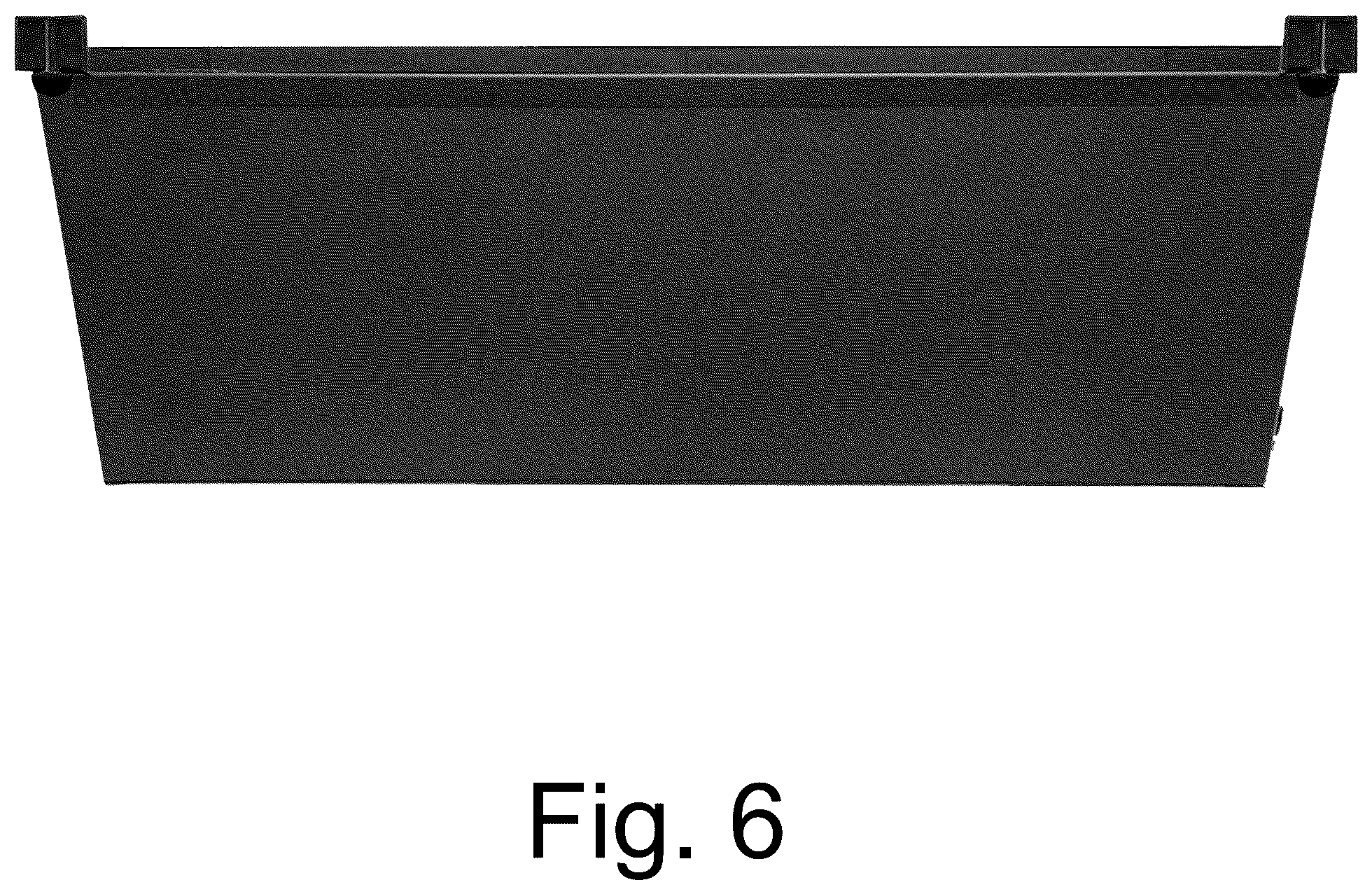 Patent USD1045042 Figure 6 – Electric fireplace