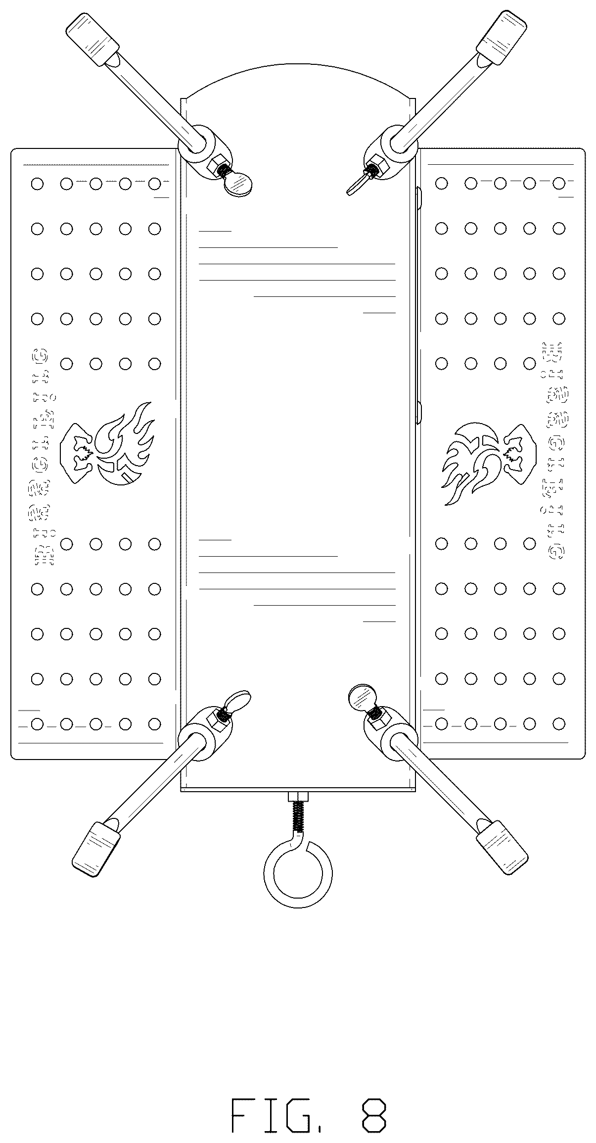 Patent USD1045043 Figure 8 – Rocket stove