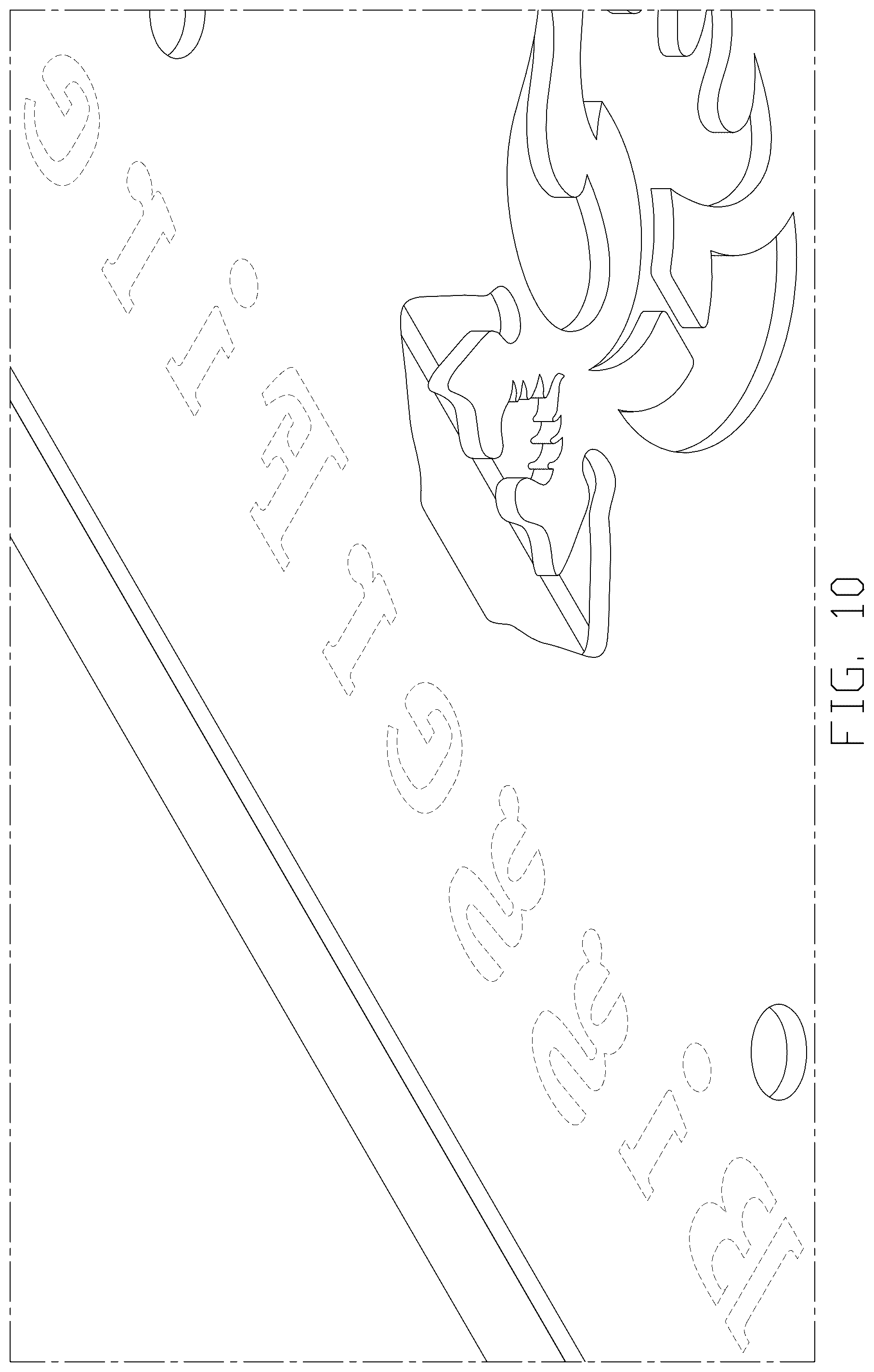 Patent USD1045043 Figure 10 – Rocket stove