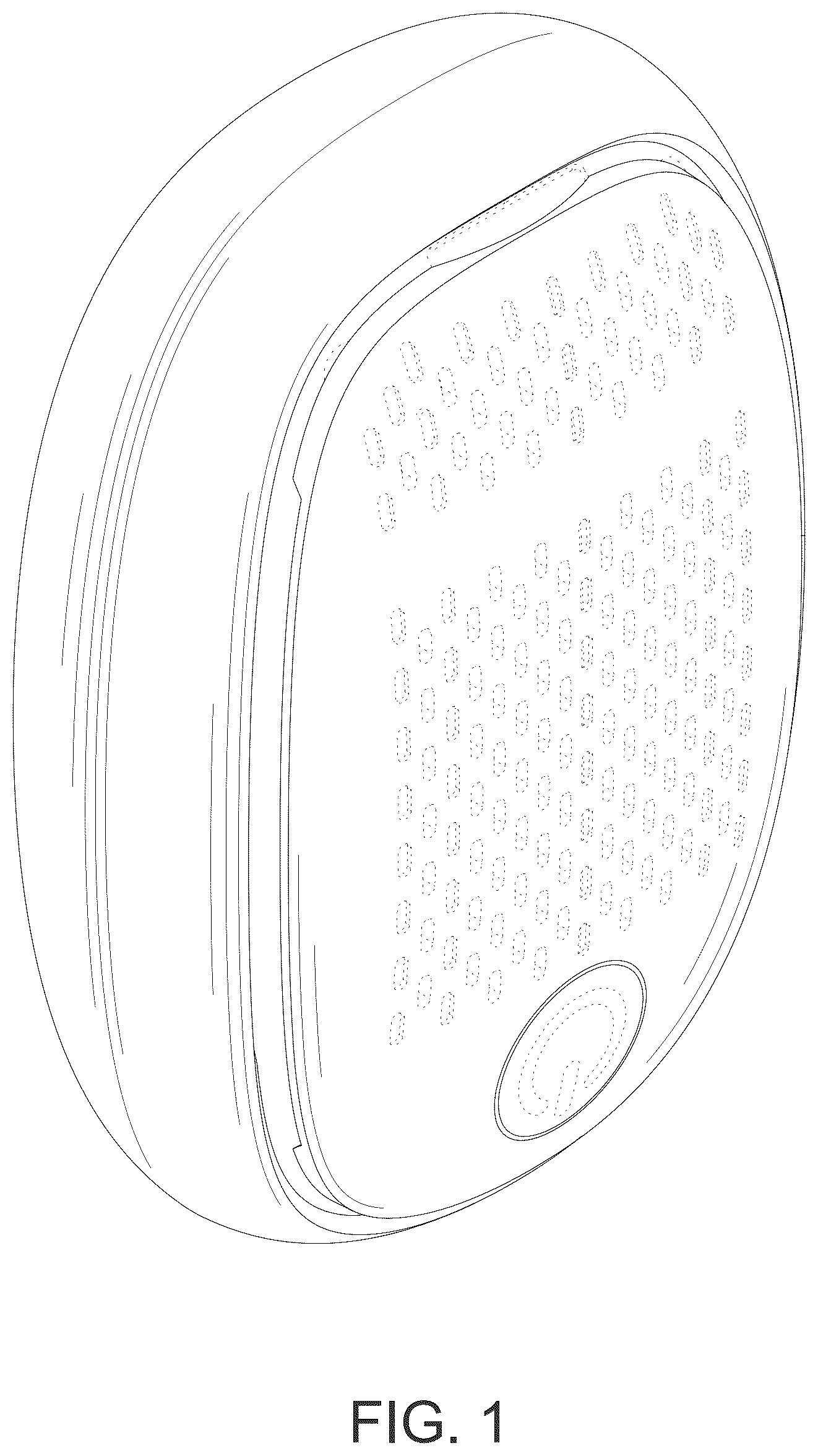 Patent USD1045045 Figure 1 – Plug-in air purifier