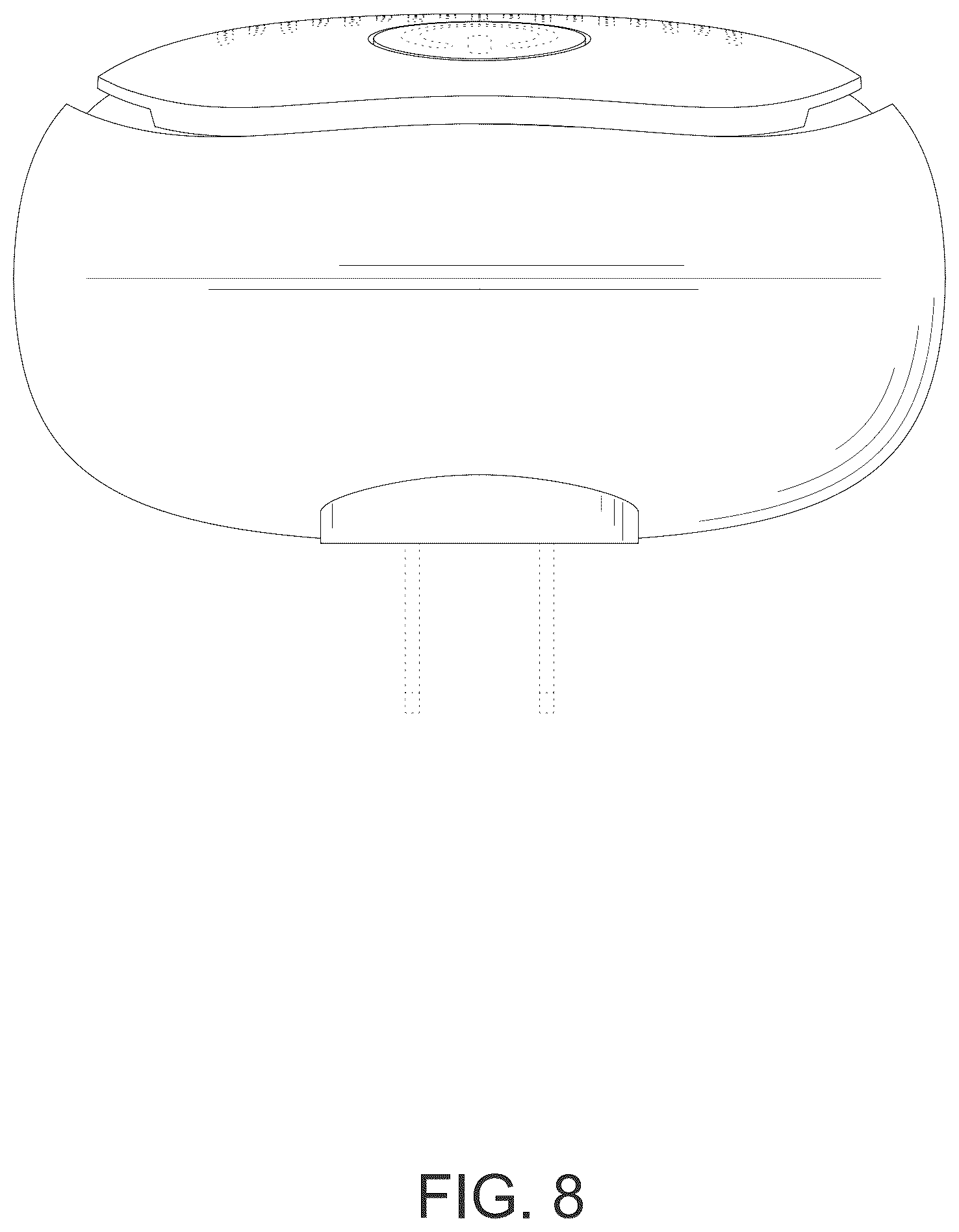 Patent USD1045045 Figure 8 – Plug-in air purifier