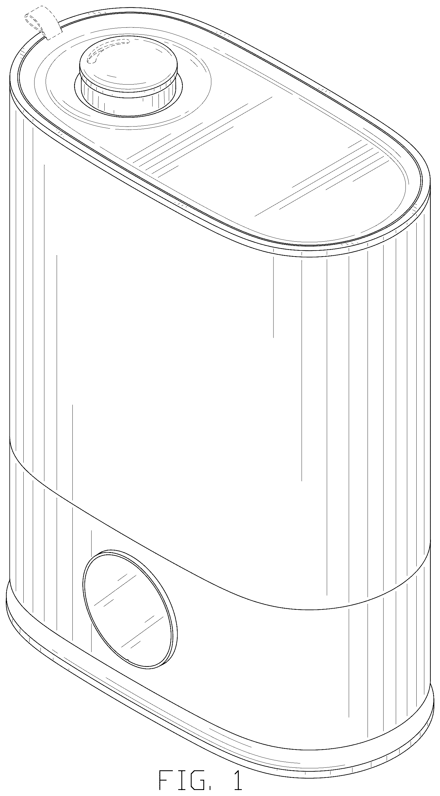 Patent USD1045046 Figure 1 – Humidifier