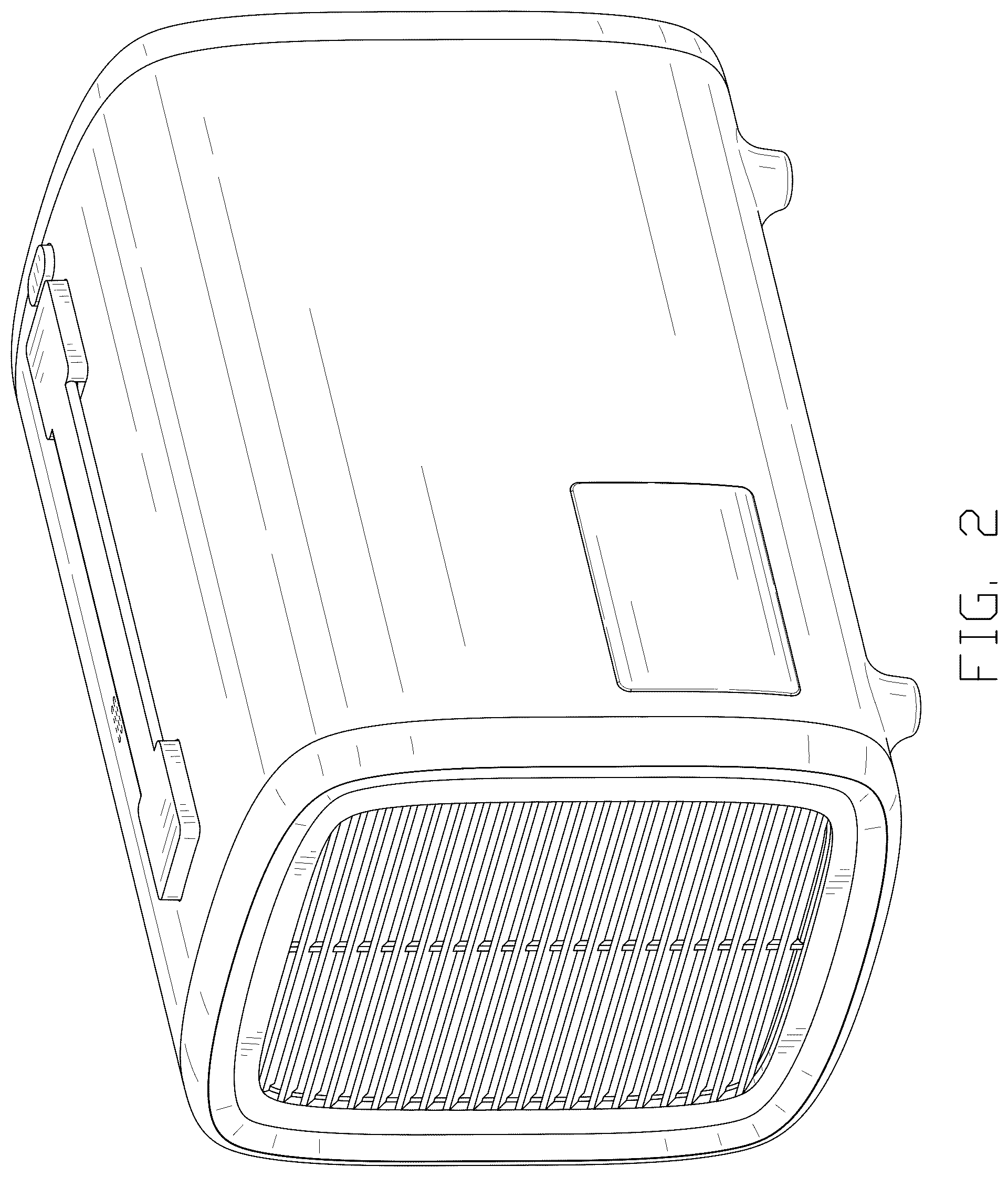 Patent USD1045050 Figure 2 – Air purifier