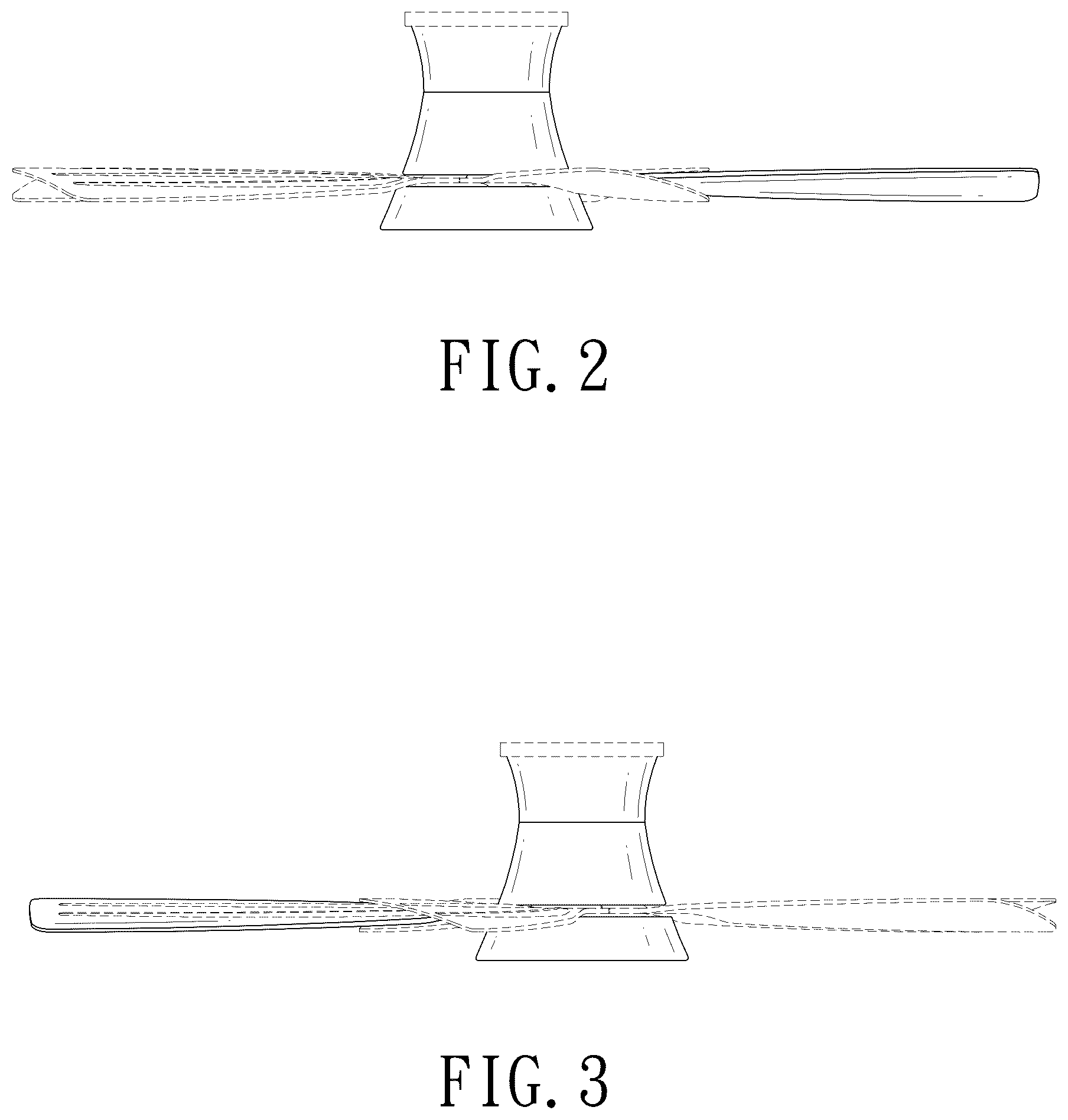 Patent USD1045051 Figure 2 – Ceiling fan