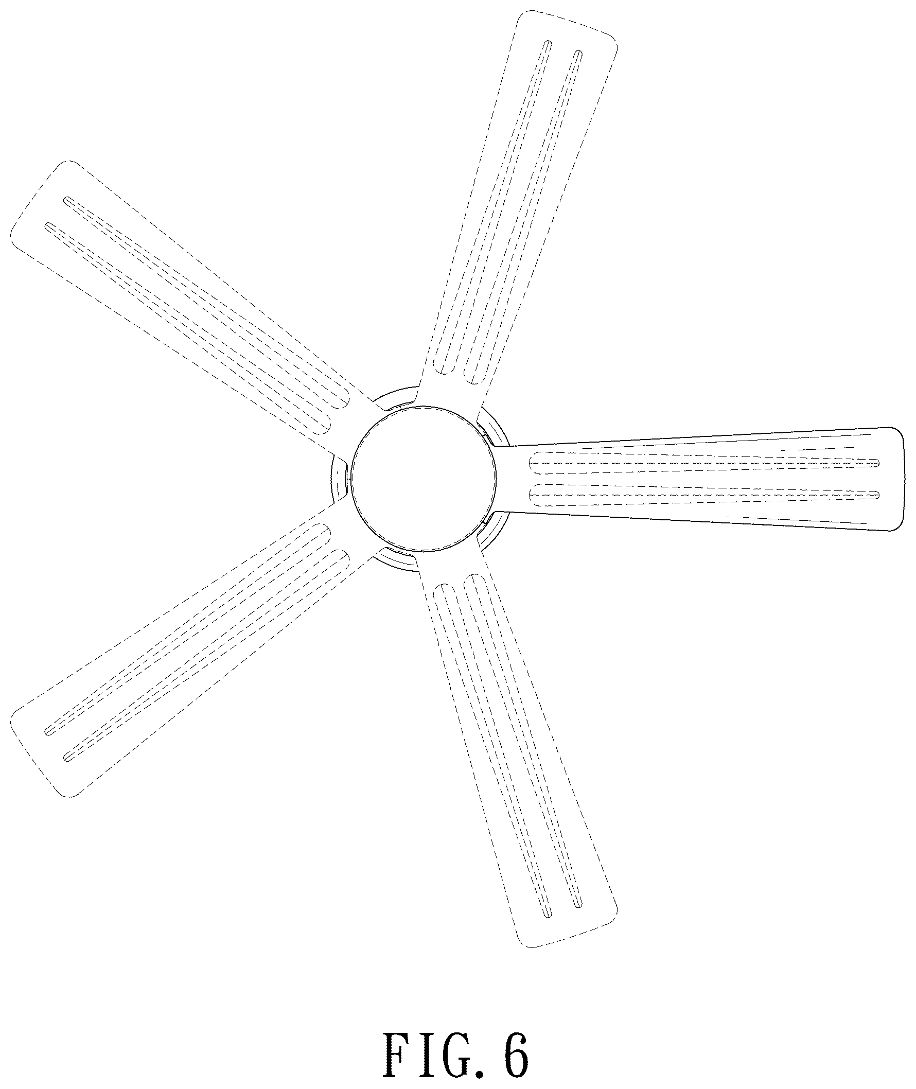 Patent USD1045051 Figure 4 – Ceiling fan
