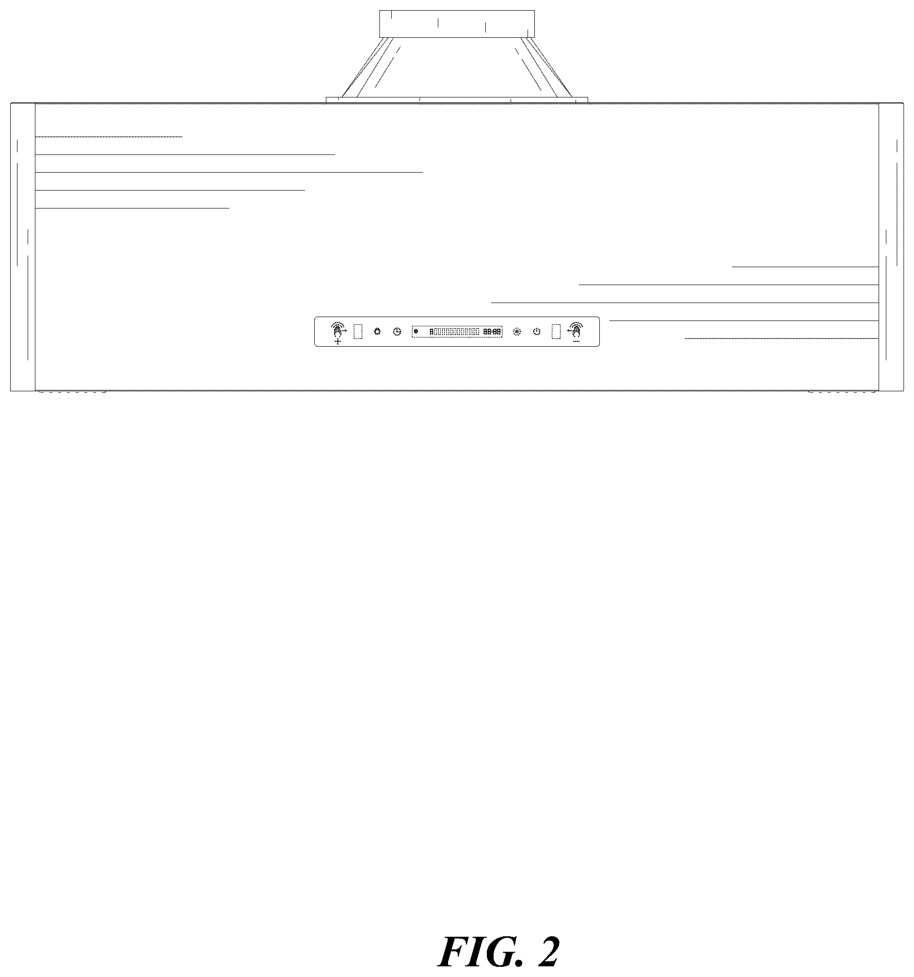 Patent USD1045053 Figure 2 – Range hood