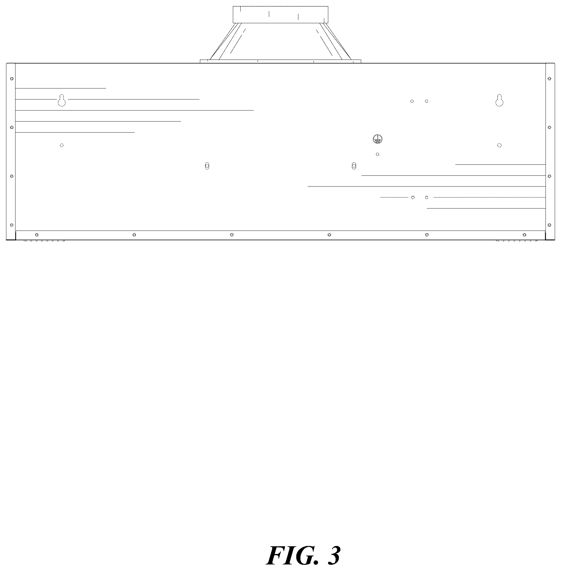 Patent USD1045053 Figure 3 – Range hood