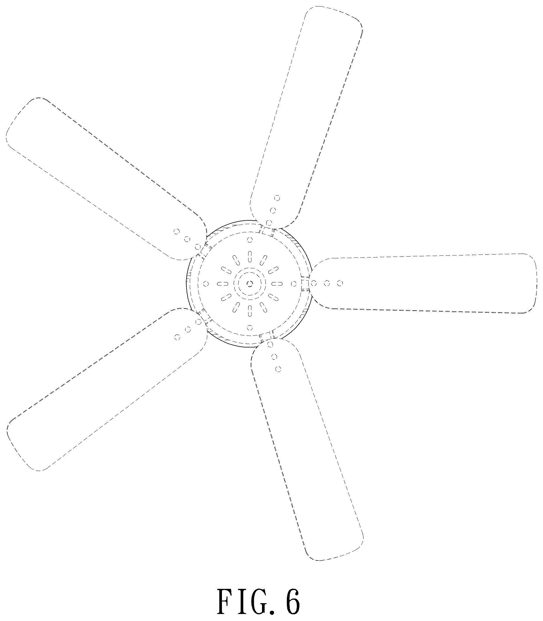 Patent USD1045056 Figure 4 – Ceiling fan light kit