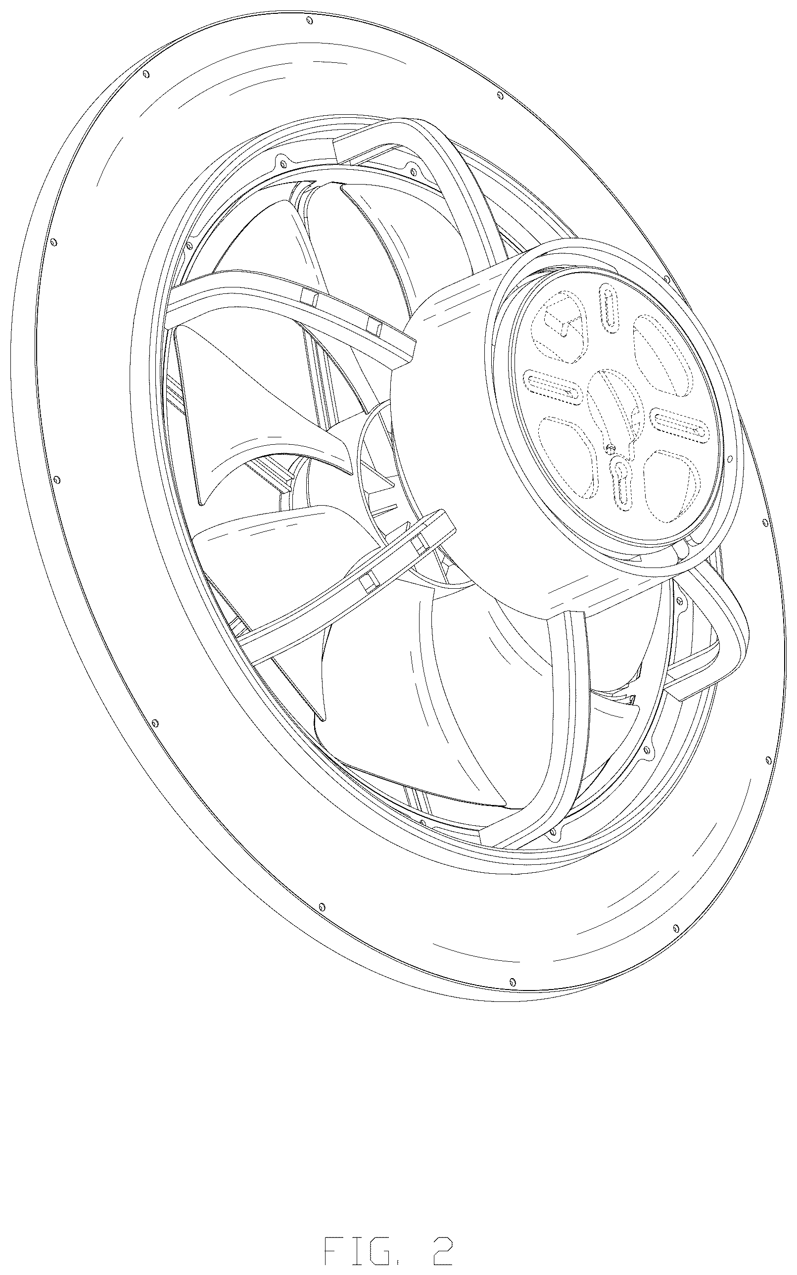 Patent USD1045057 Figure 2 – Fan