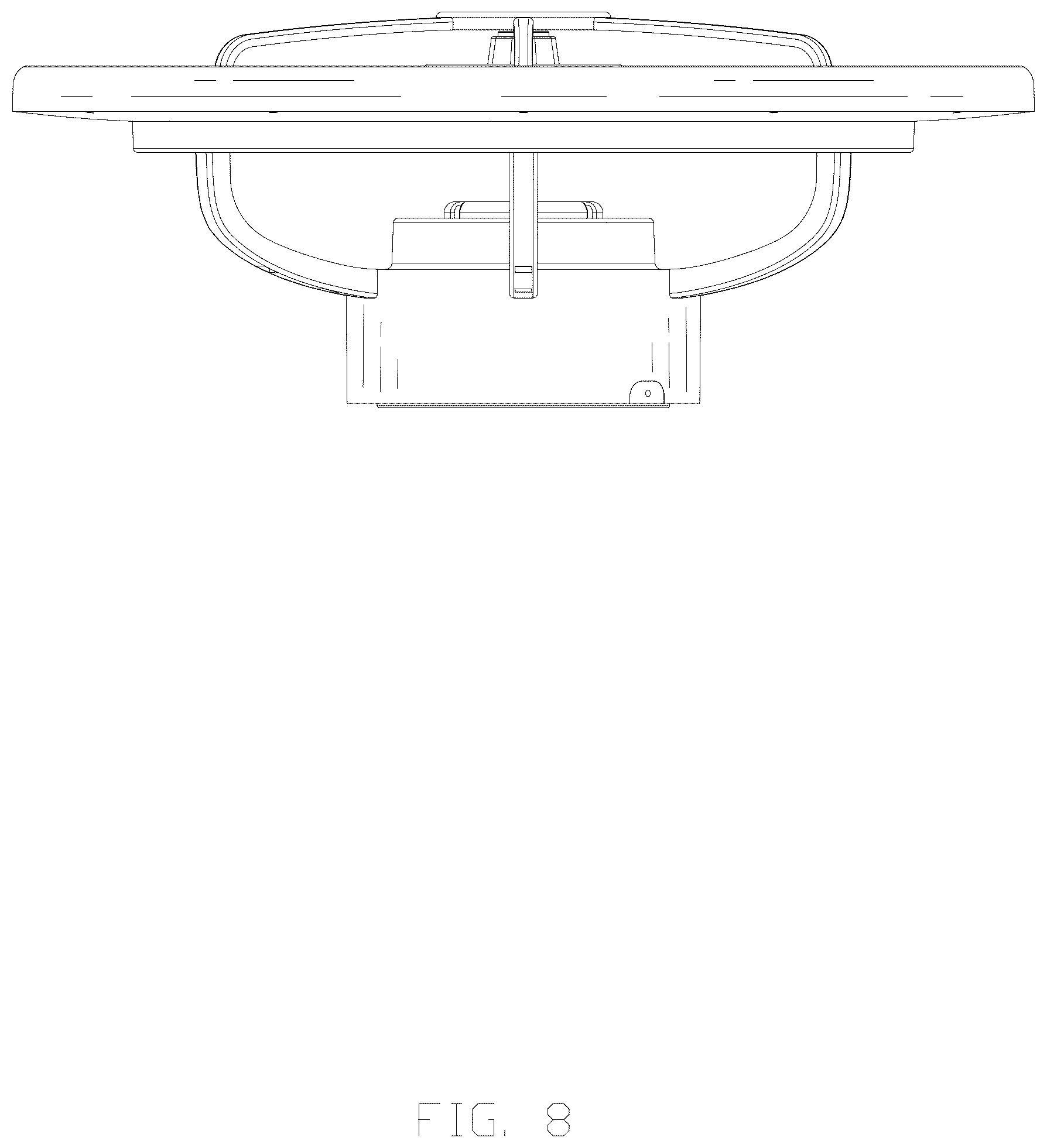 Patent USD1045057 Figure 8 – Fan