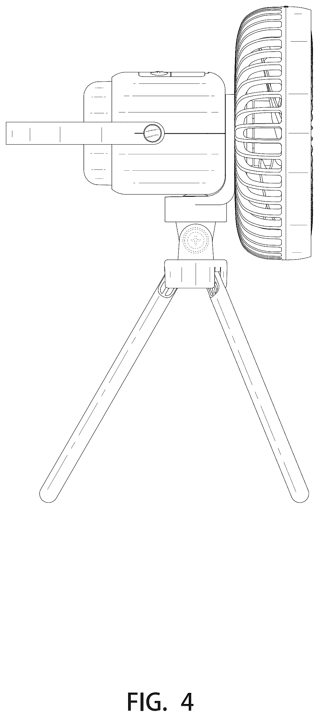 Patent USD1045058 Figure 4 – Outdoor fan