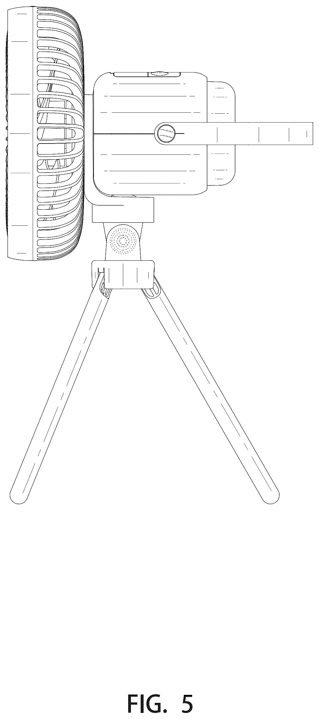 Patent USD1045058 Figure 5 – Outdoor fan