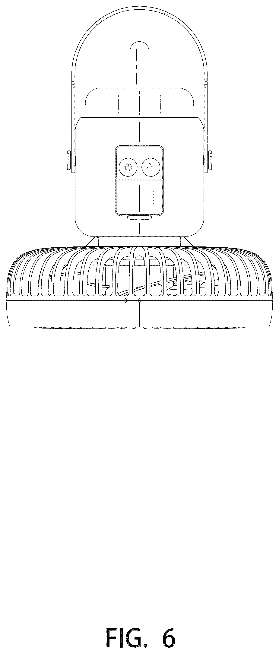 Patent USD1045058 Figure 6 – Outdoor fan
