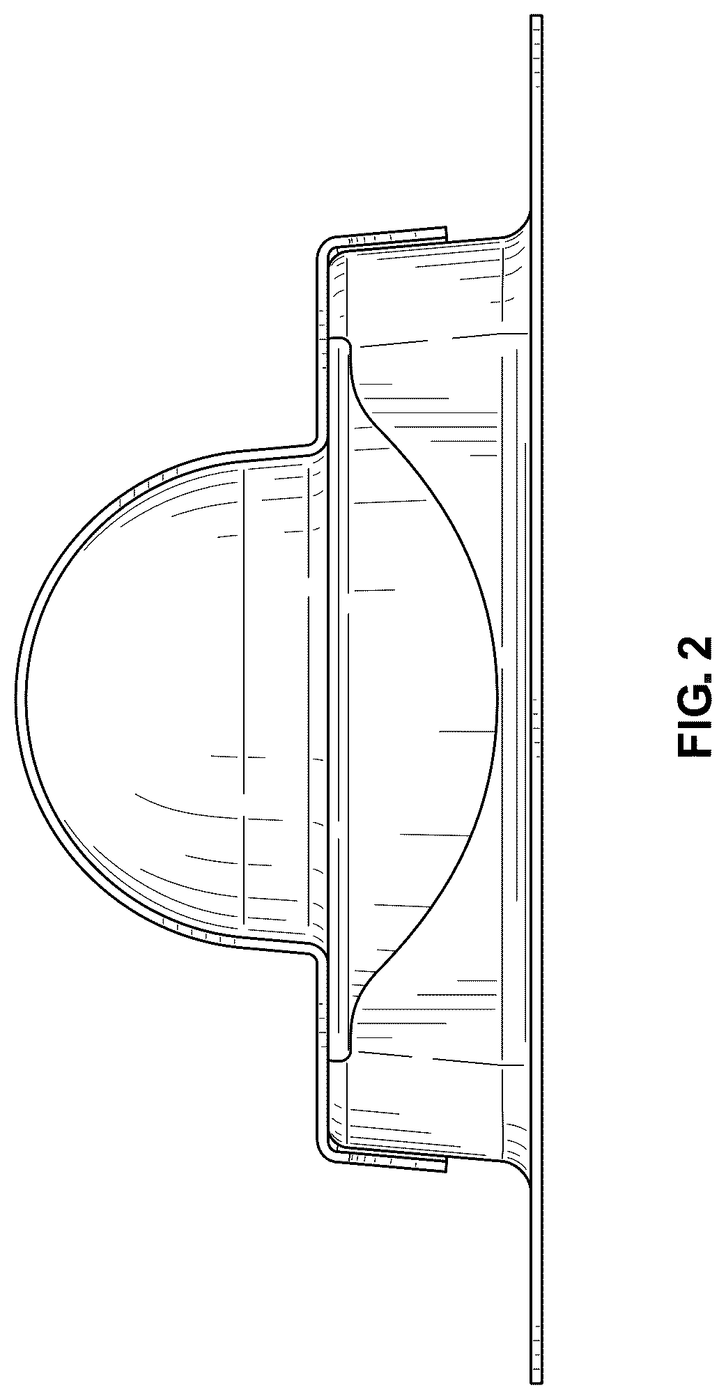 Patent USD1045060 Figure 2 – Flashing