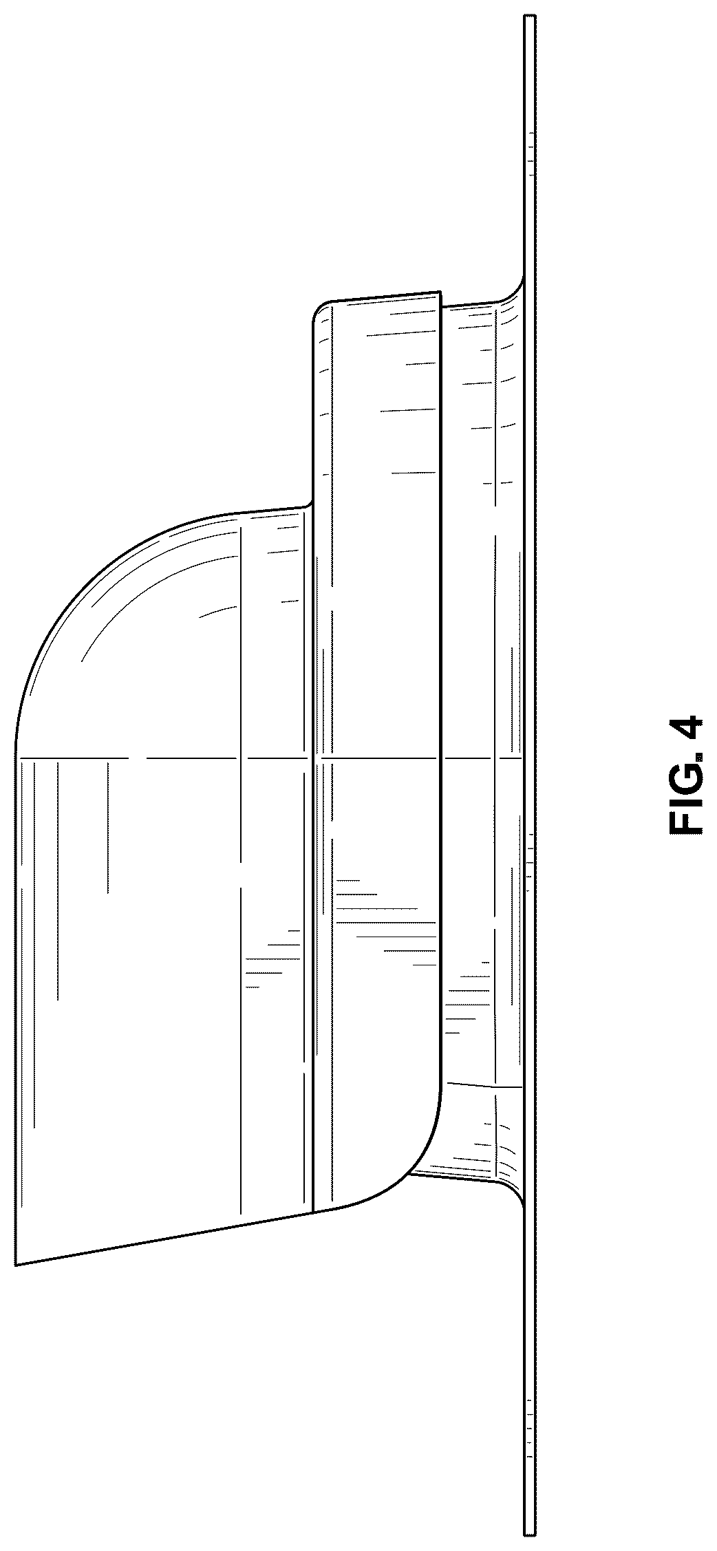 Patent USD1045060 Figure 4 – Flashing