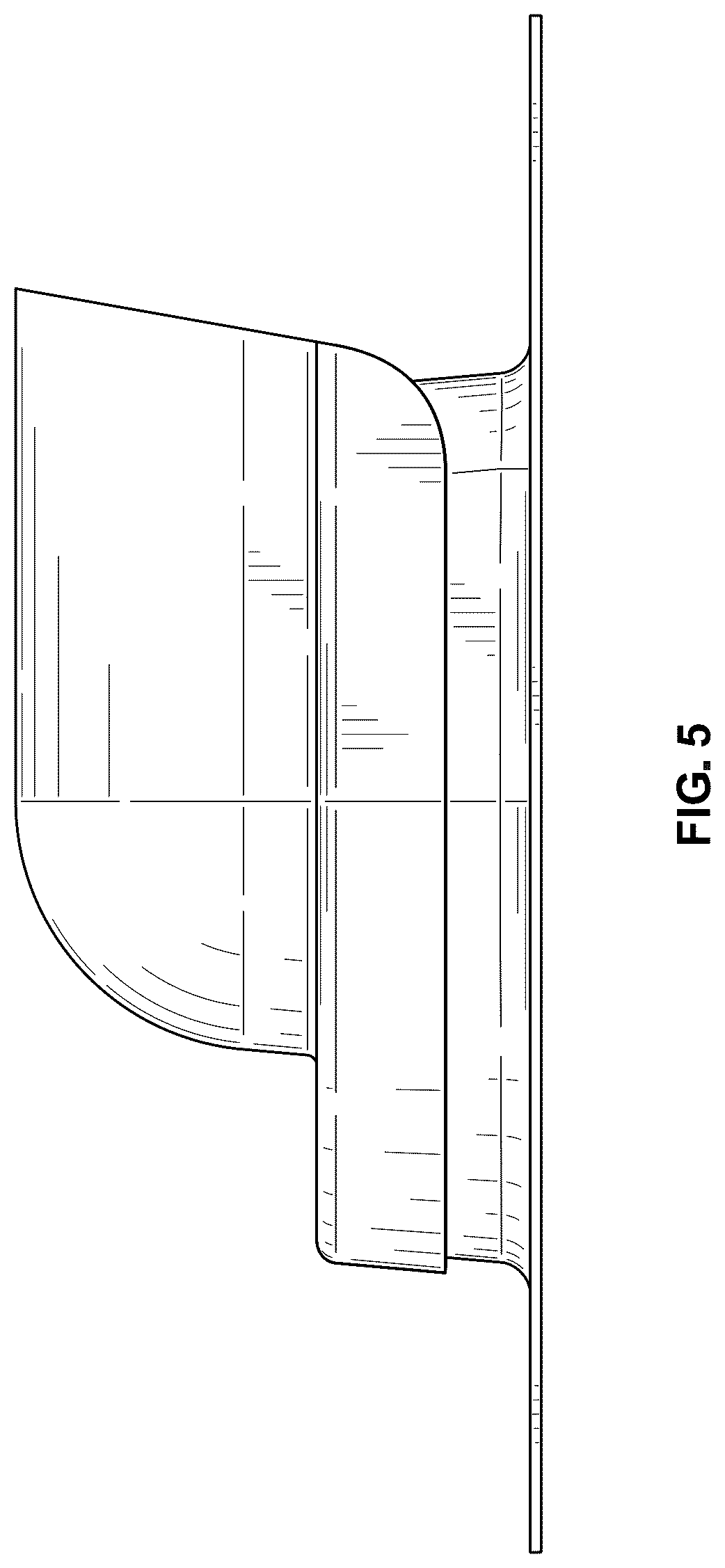 Patent USD1045060 Figure 5 – Flashing