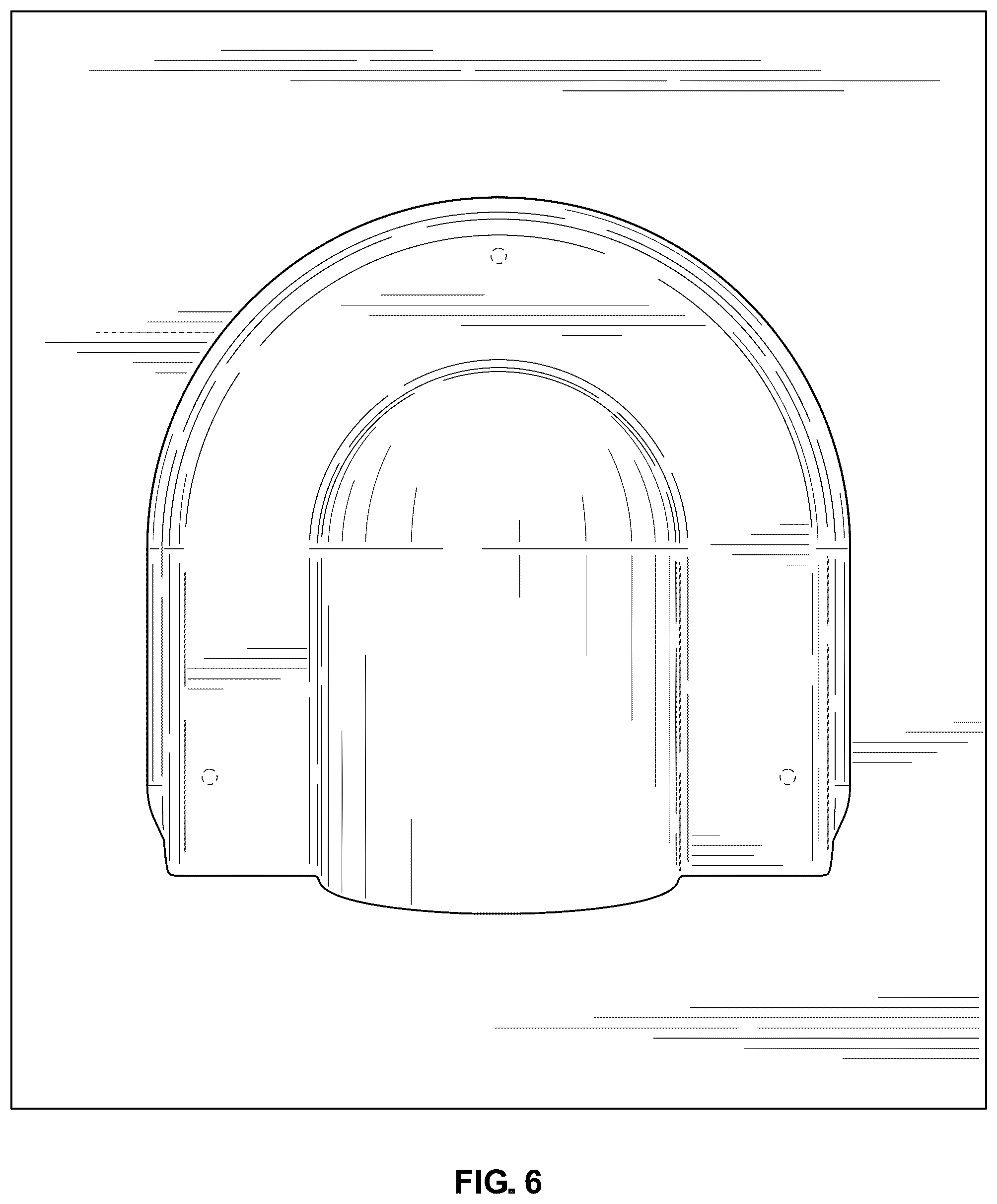 Patent USD1045060 Figure 6 – Flashing