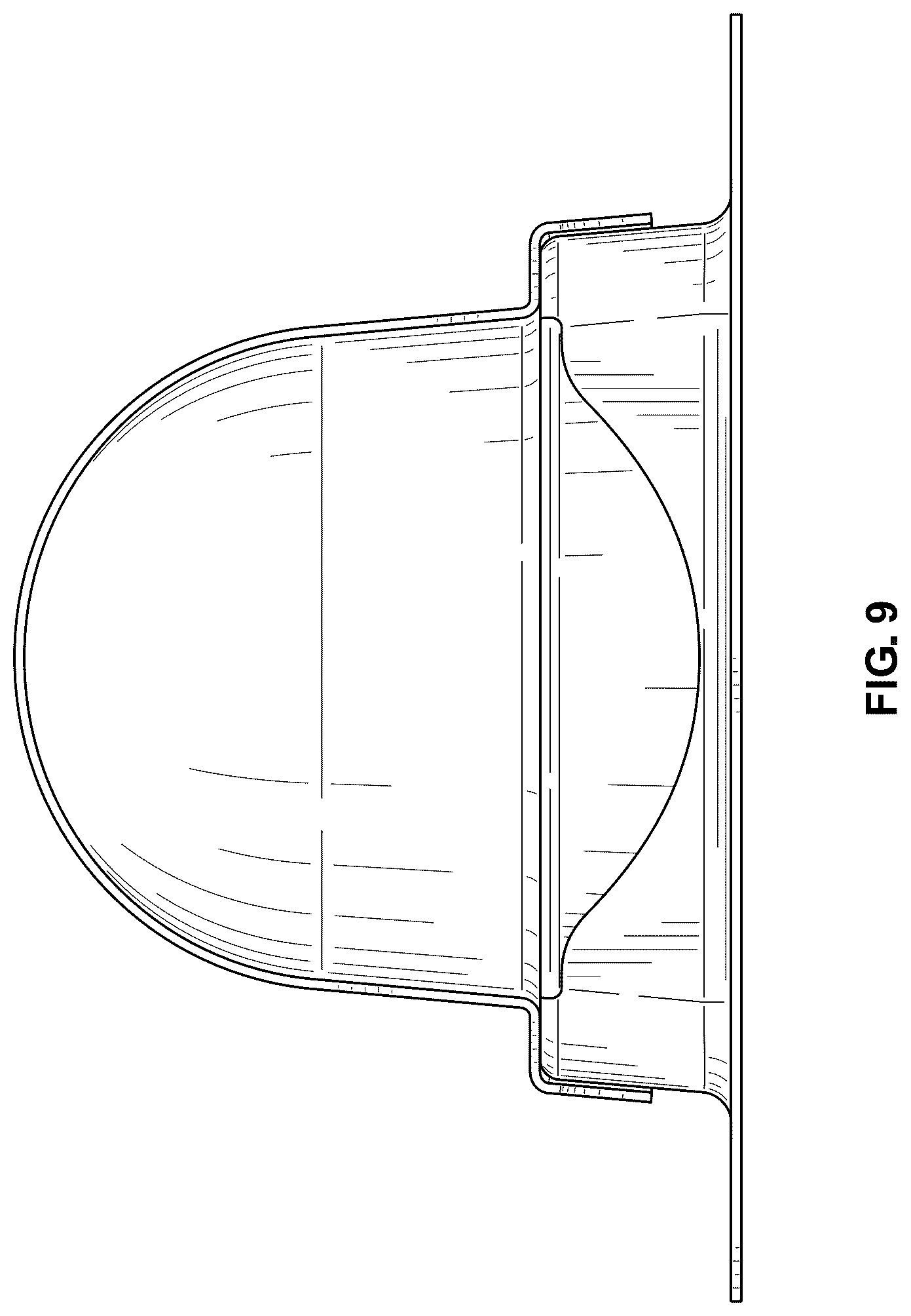 Patent USD1045060 Figure 9 – Flashing