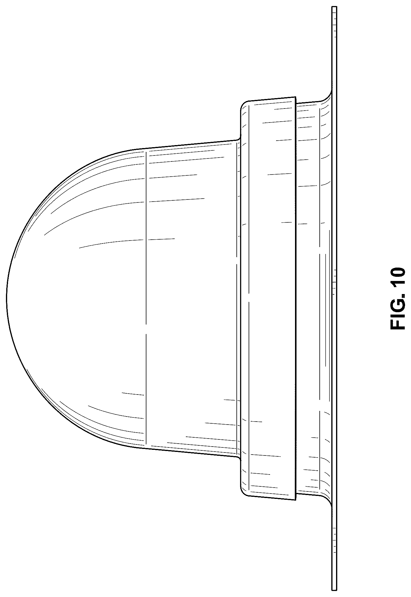 Patent USD1045060 Figure 10 – Flashing