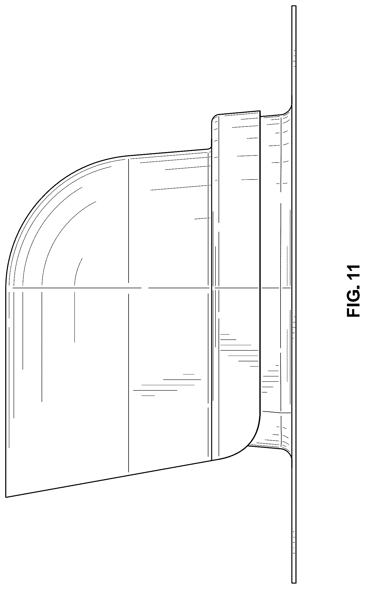 Patent USD1045060 Figure 11 – Flashing