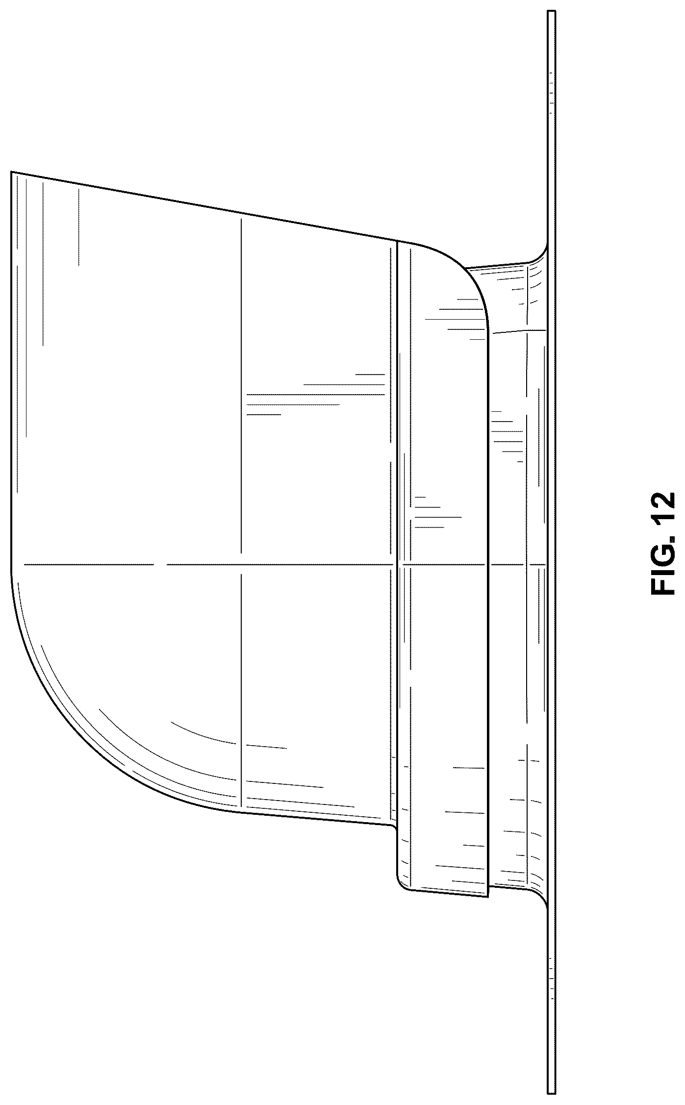 Patent USD1045060 Figure 12 – Flashing