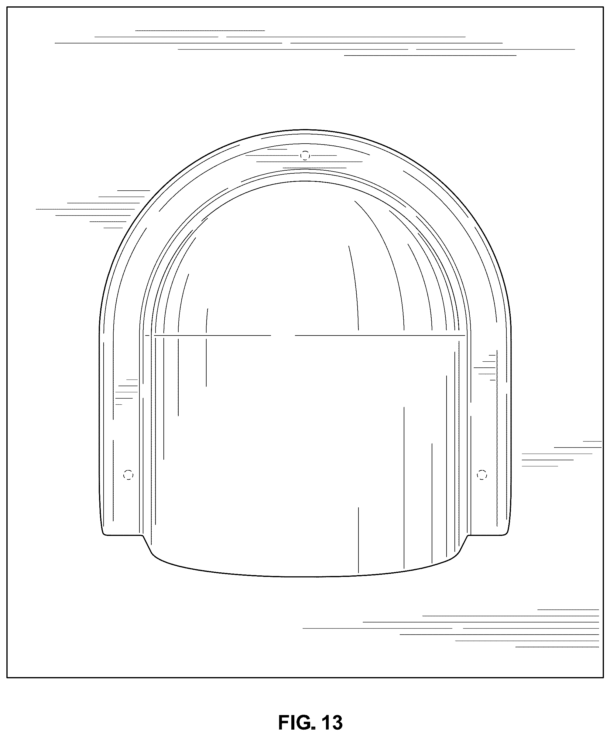 Patent USD1045060 Figure 13 – Flashing