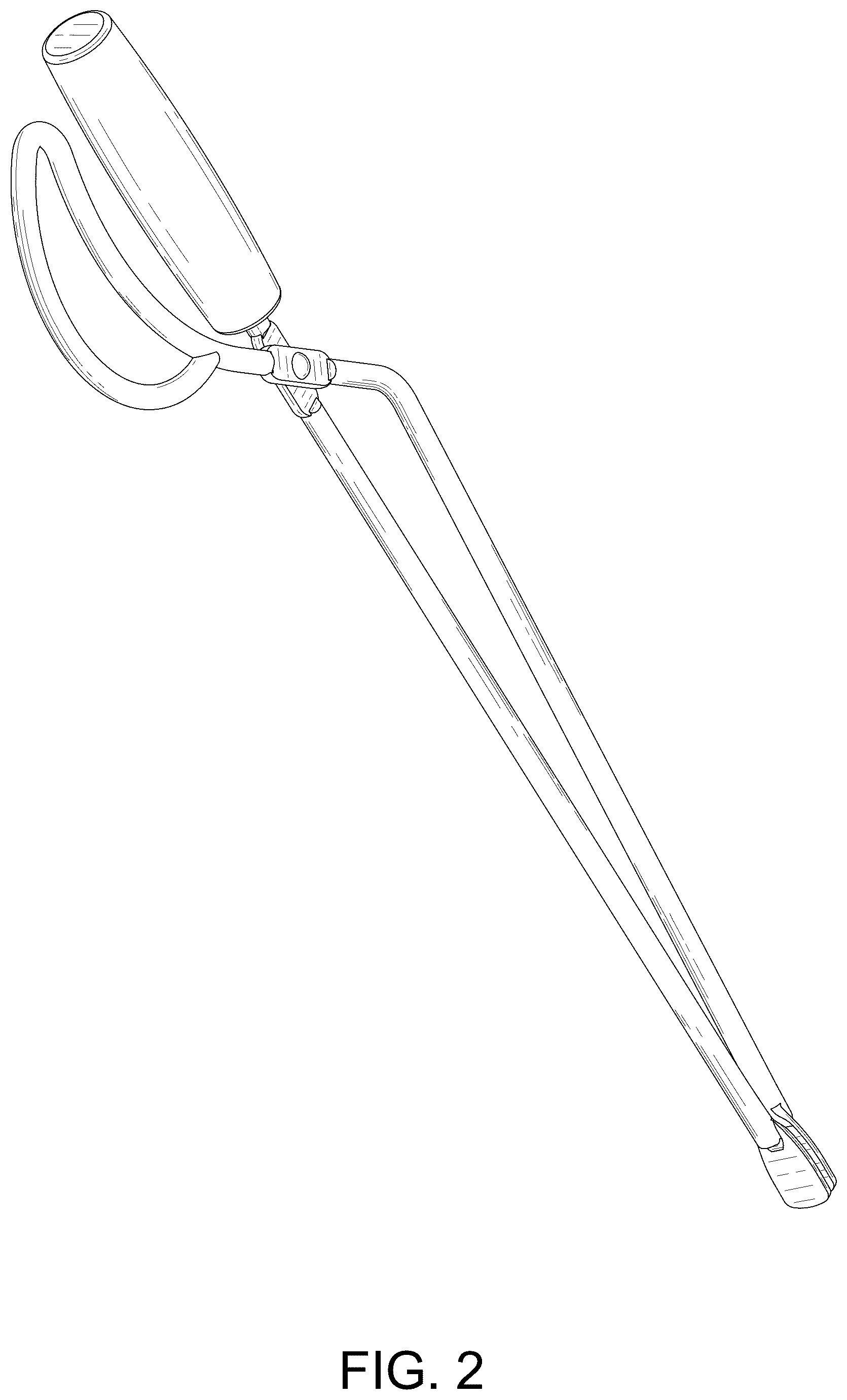 Patent USD1045061 Figure 2 – Fireplace tong