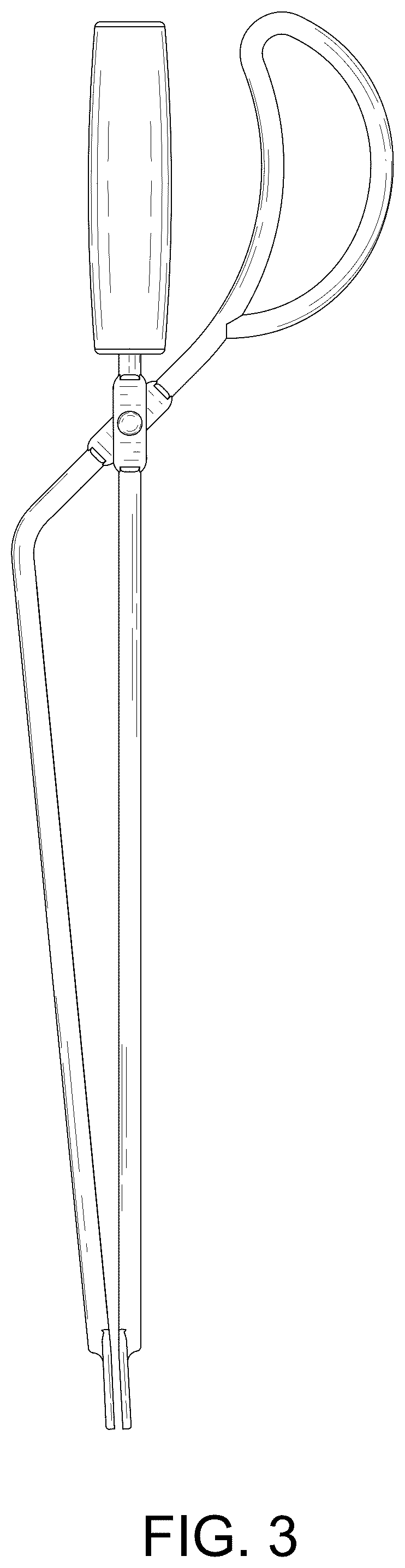 Patent USD1045061 Figure 3 – Fireplace tong