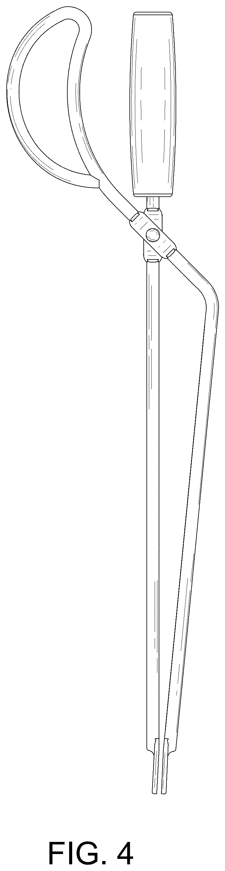 Patent USD1045061 Figure 4 – Fireplace tong