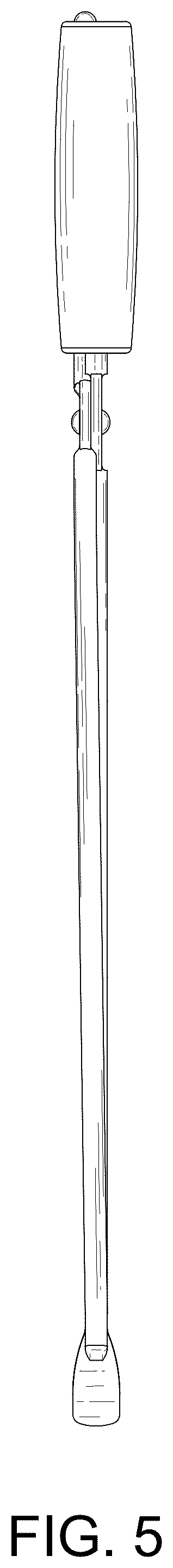 Patent USD1045061 Figure 5 – Fireplace tong