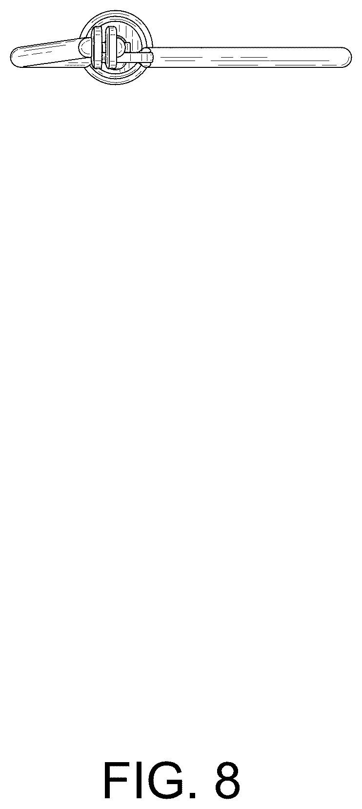 Patent USD1045061 Figure 8 – Fireplace tong