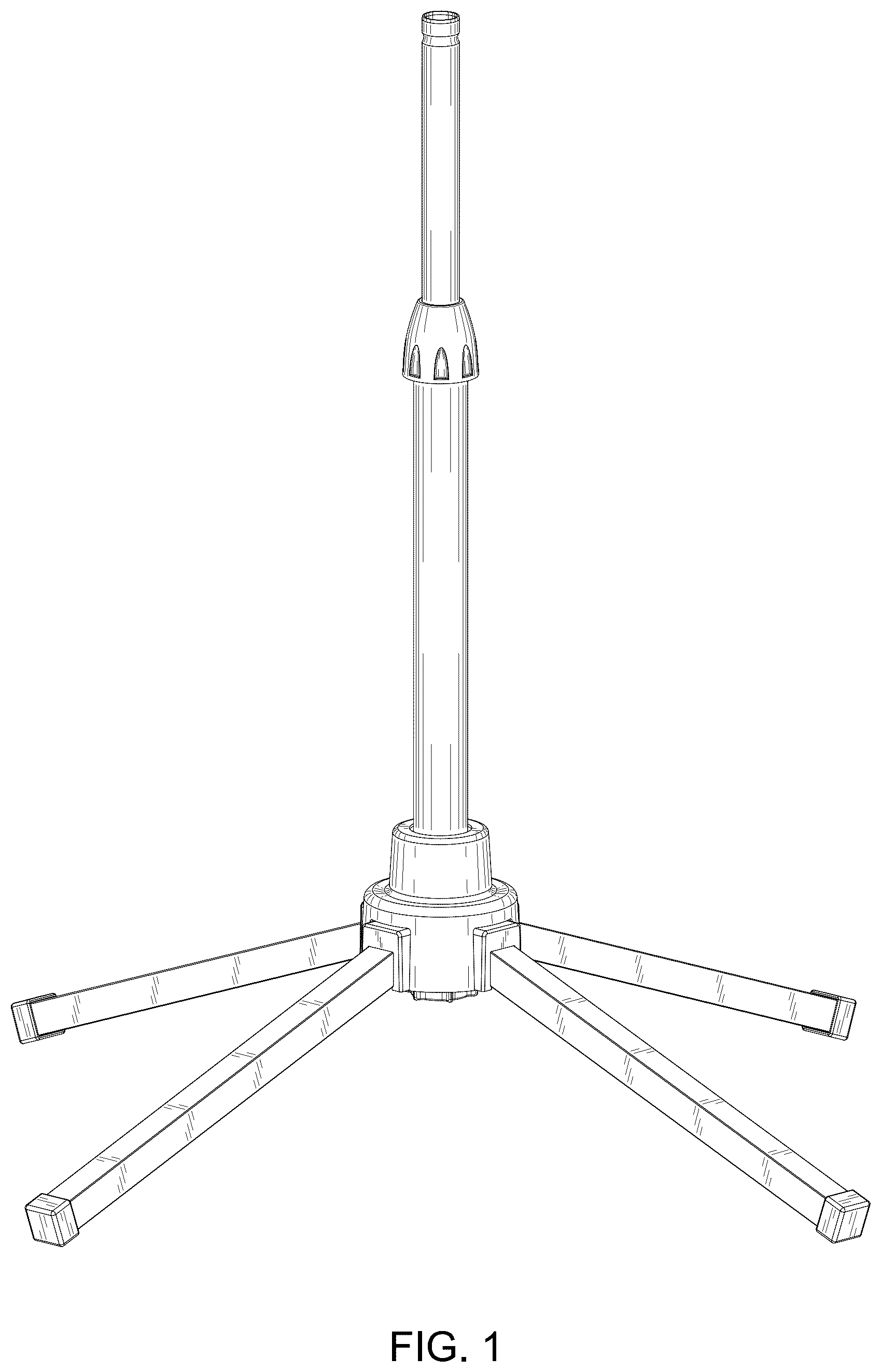 Patent USD1045062 Figure 1 – Folding base