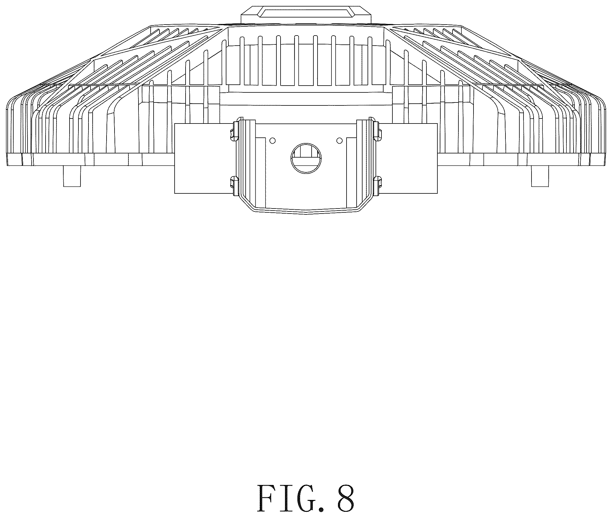 Patent USD1045063 Figure 8 – Fan guard
