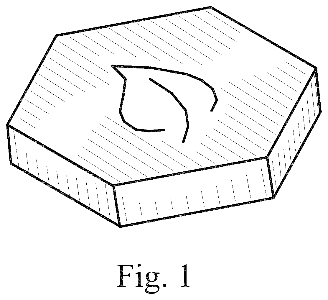 Patent USD1045064 Figure 1 – Single-dose dissolvable personal care unit