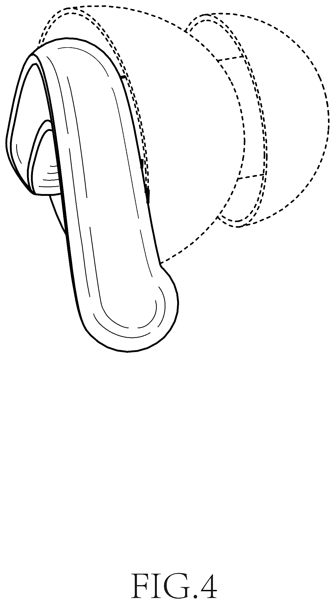 Patent USD1045065 Figure 4 – Ear plug