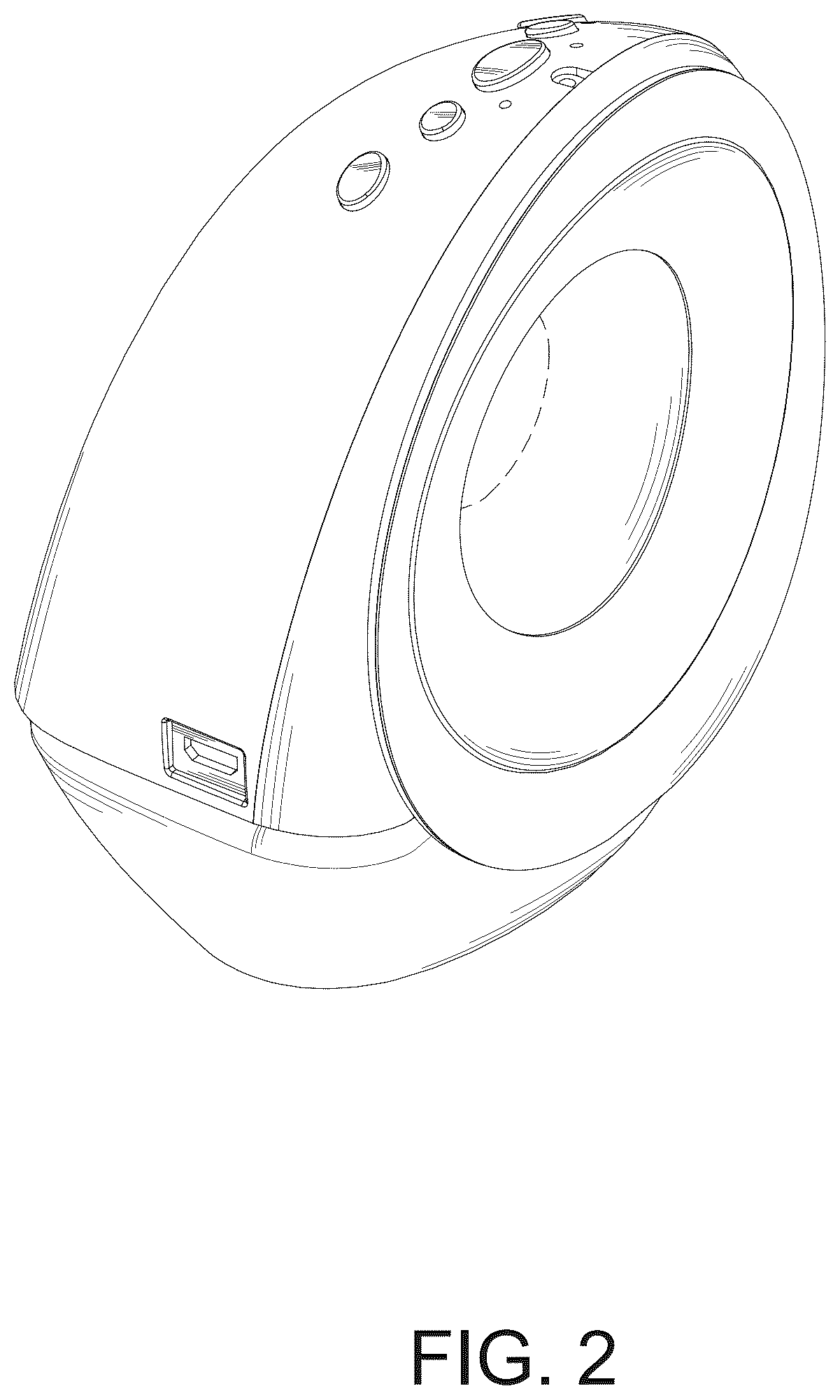 Patent USD1045066 Figure 2 – Breast pump
